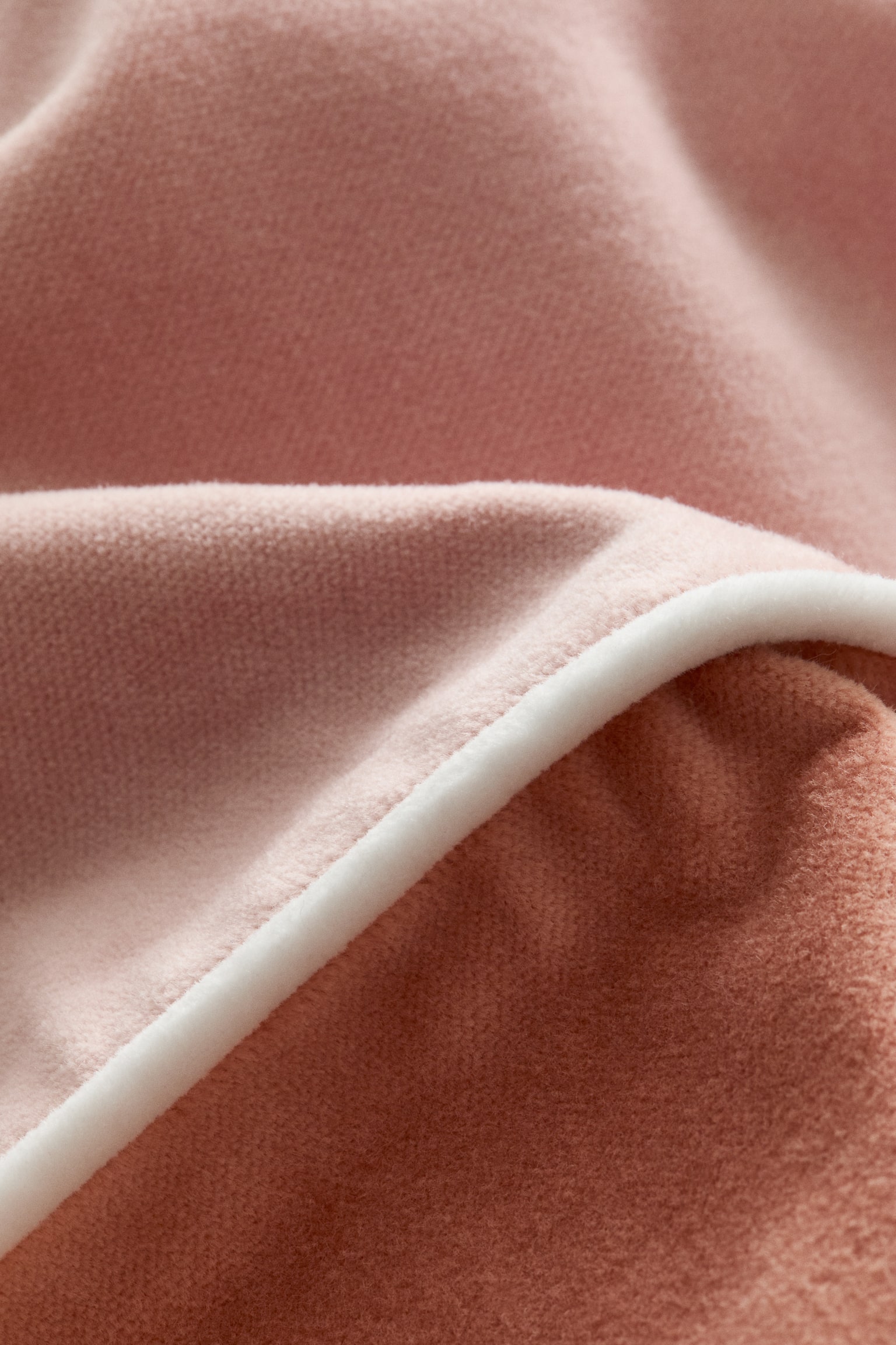 Piping-detail velvet cushion cover - Old rose/Light dusty pink/Light beige/Brown/Light green/Greige - 4