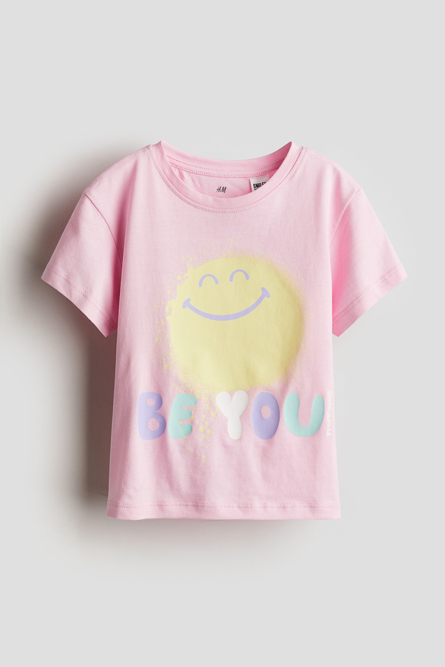 Printed T-shirt - Light pink/SmileyWorld®/White/SmileyWorld®/Light pink/Barbie/Light pink/Barbie - 1