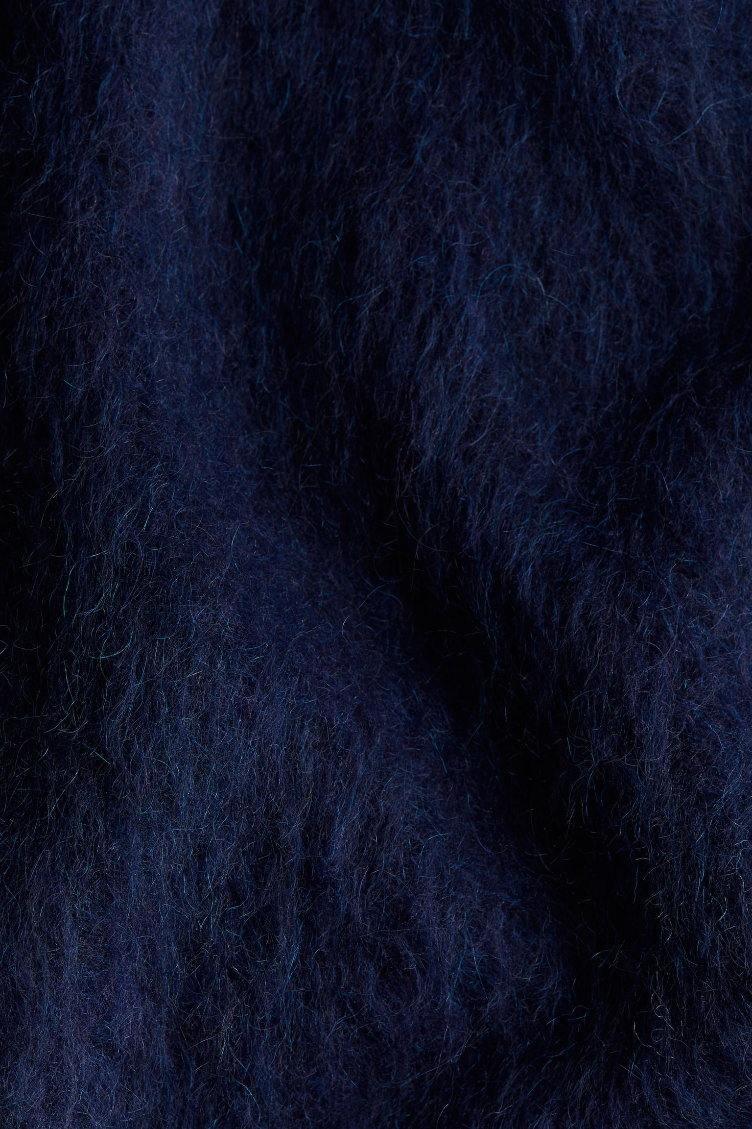 Oversized mohair-blend jumper - Navy blue/Bright red/Dark beige/White - 6