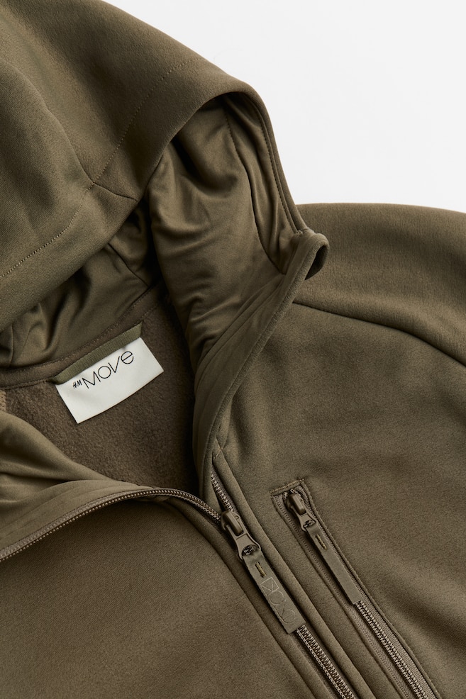 Mid layer jacket - Khaki green/Black - 6