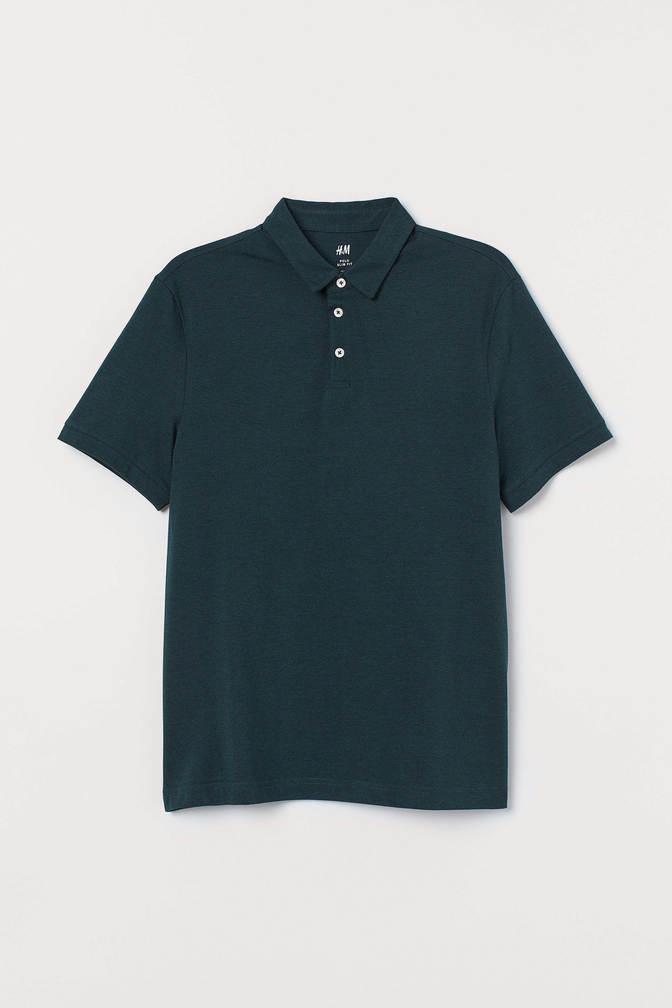 H and m polo slim fit best sale