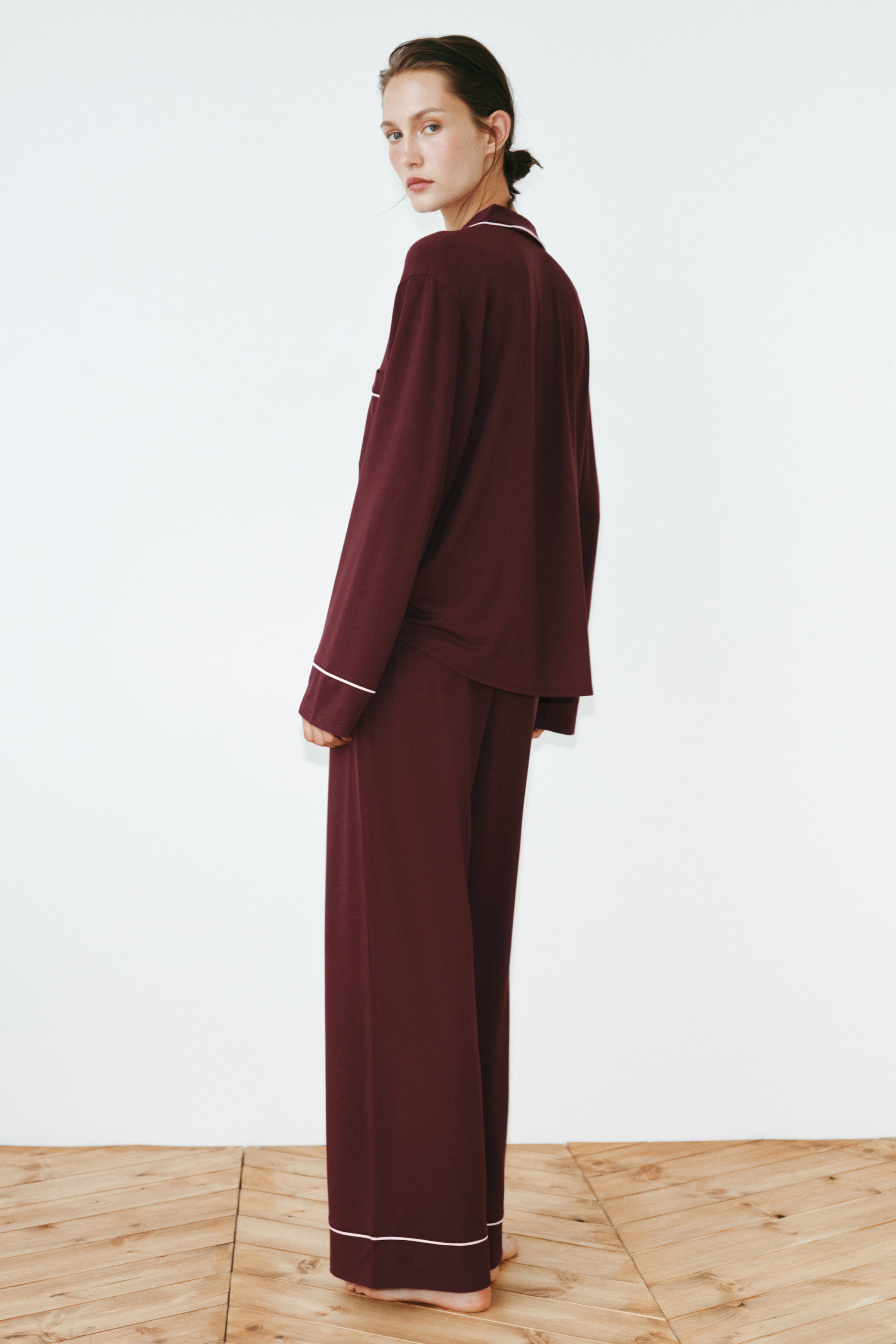 Viscose-Blend Pajamas