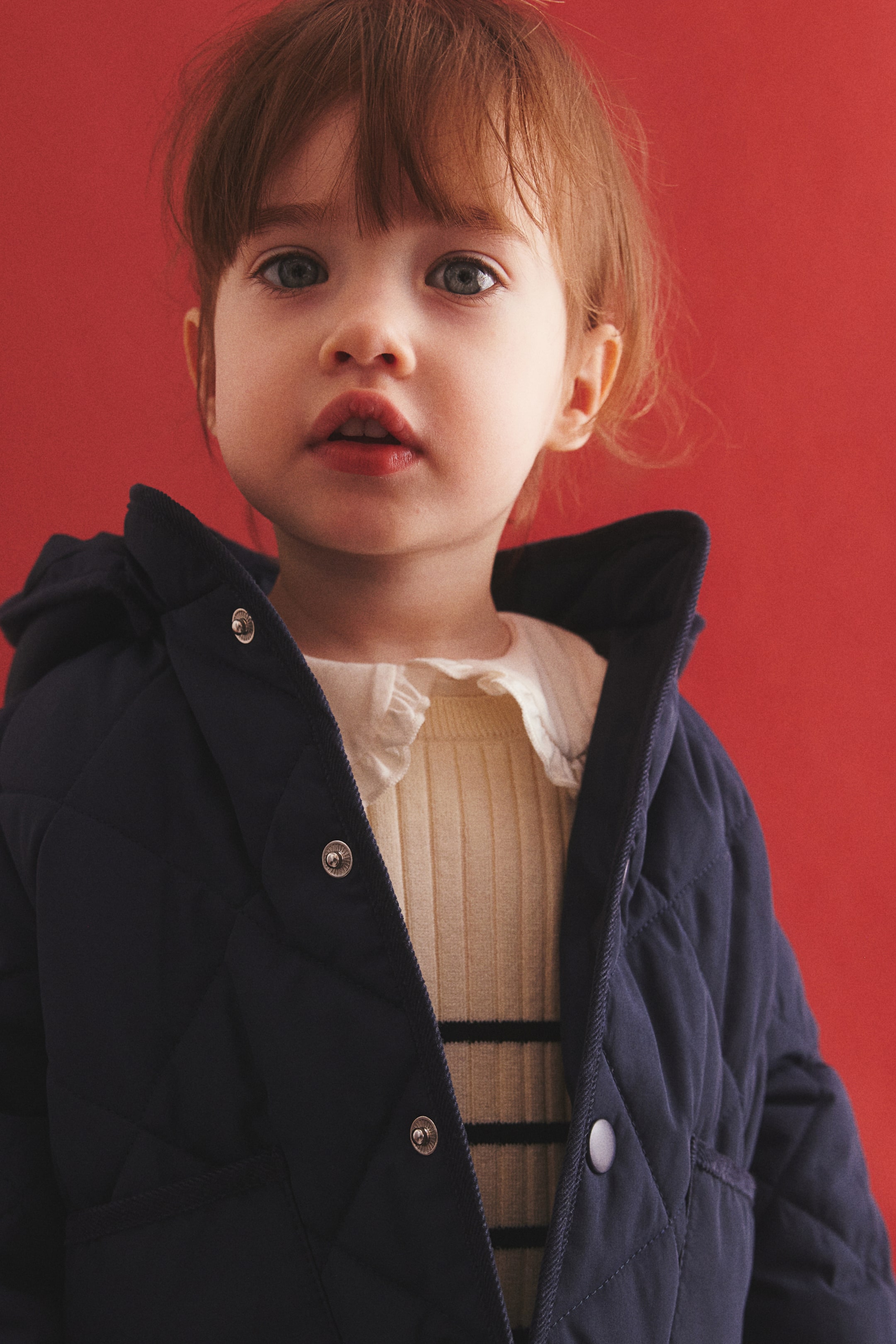 Quilted jacket - Dark blue - Kids | H&M GB 2