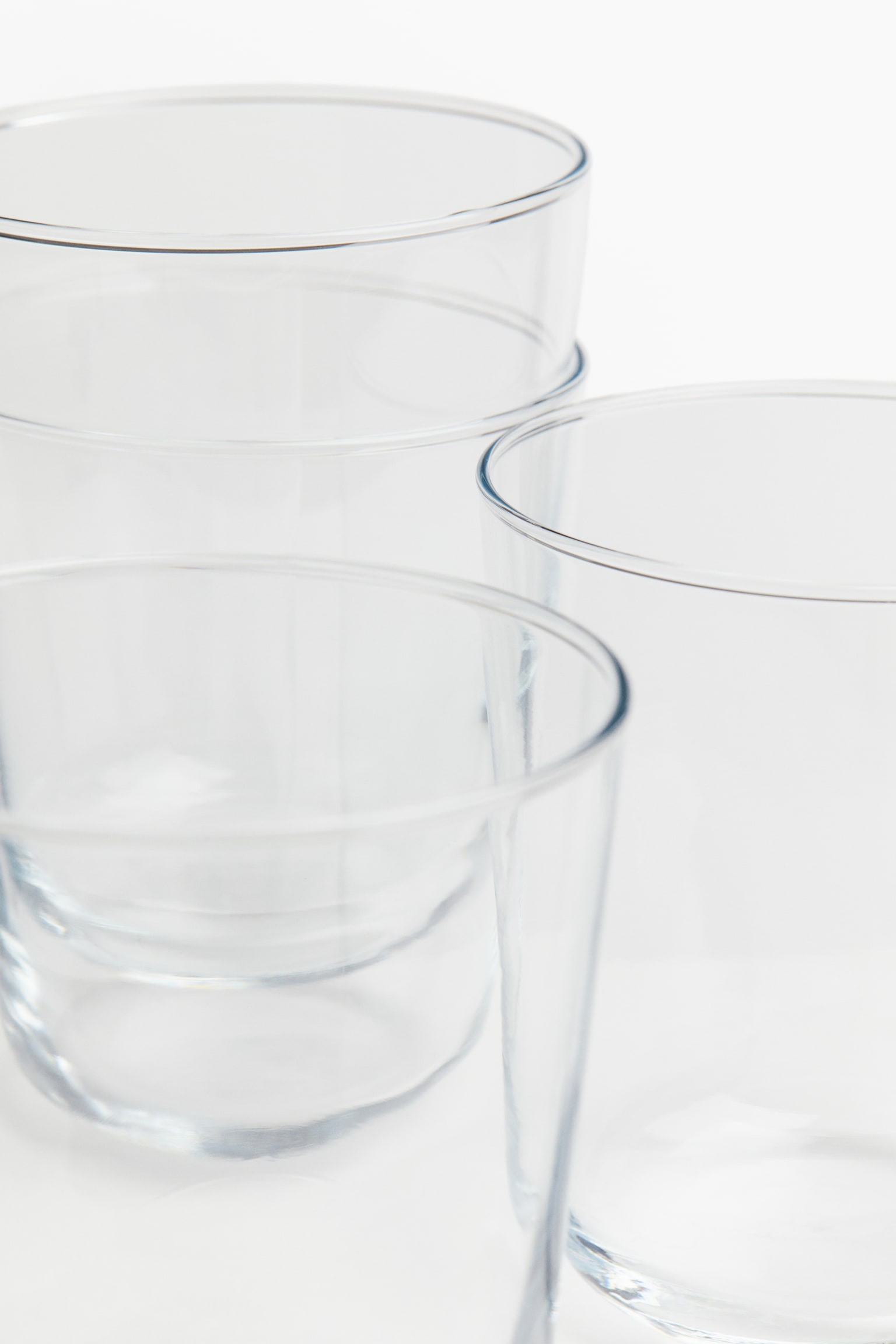 4-pack glass tumblers - Transparent - 2