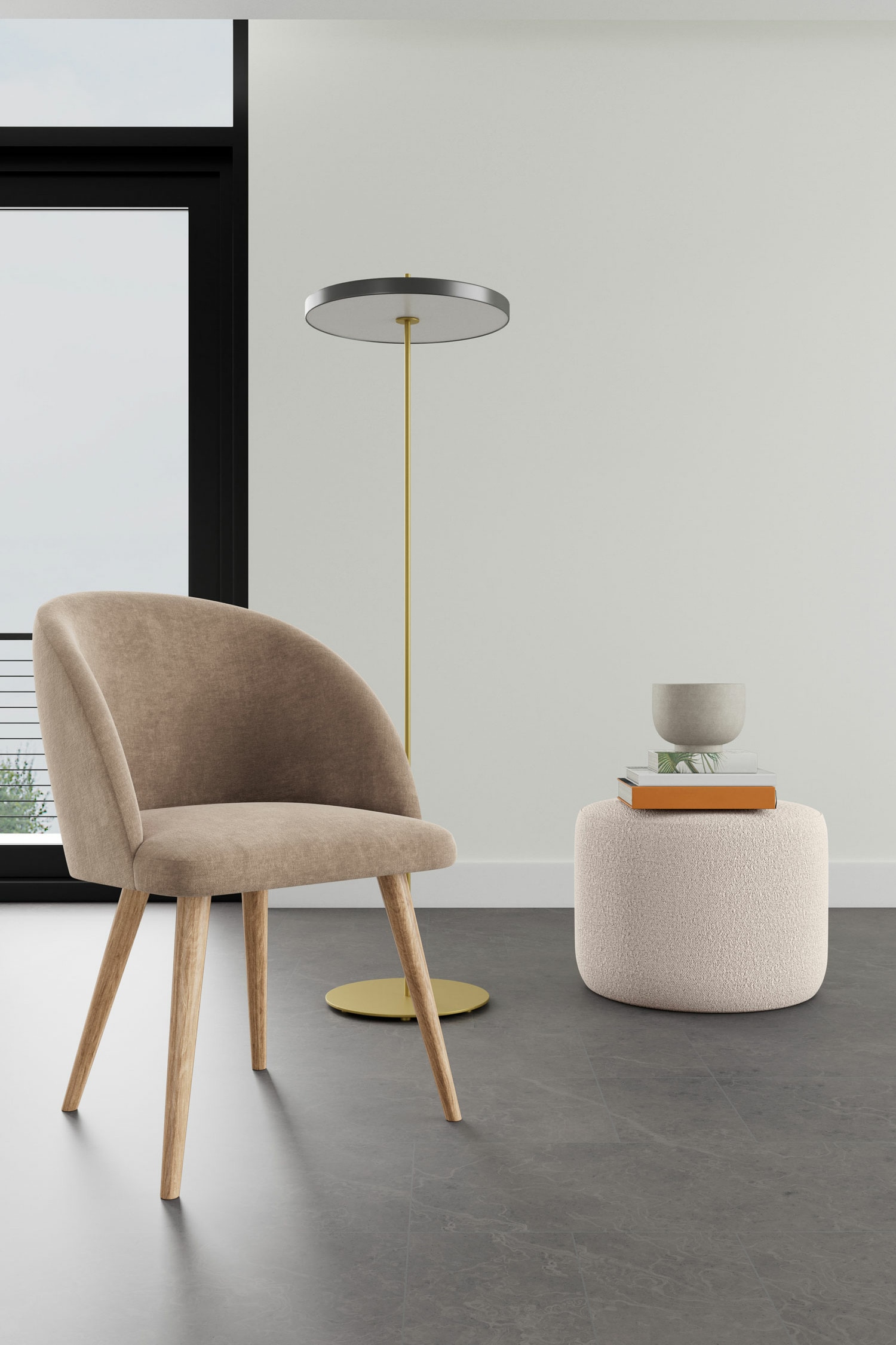 Holly Spisebordsstol - Danny Cream