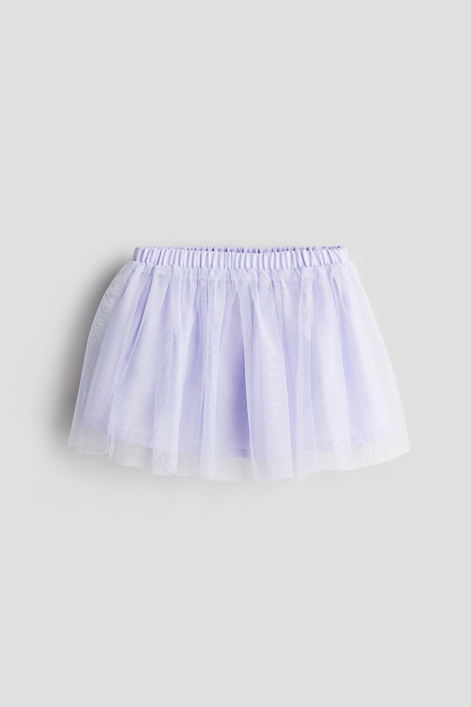 Glittery tulle skirt - Lilac/Yellow/Purple/Powder pink/Grey/Dusty green/Beige/Light pink - 1