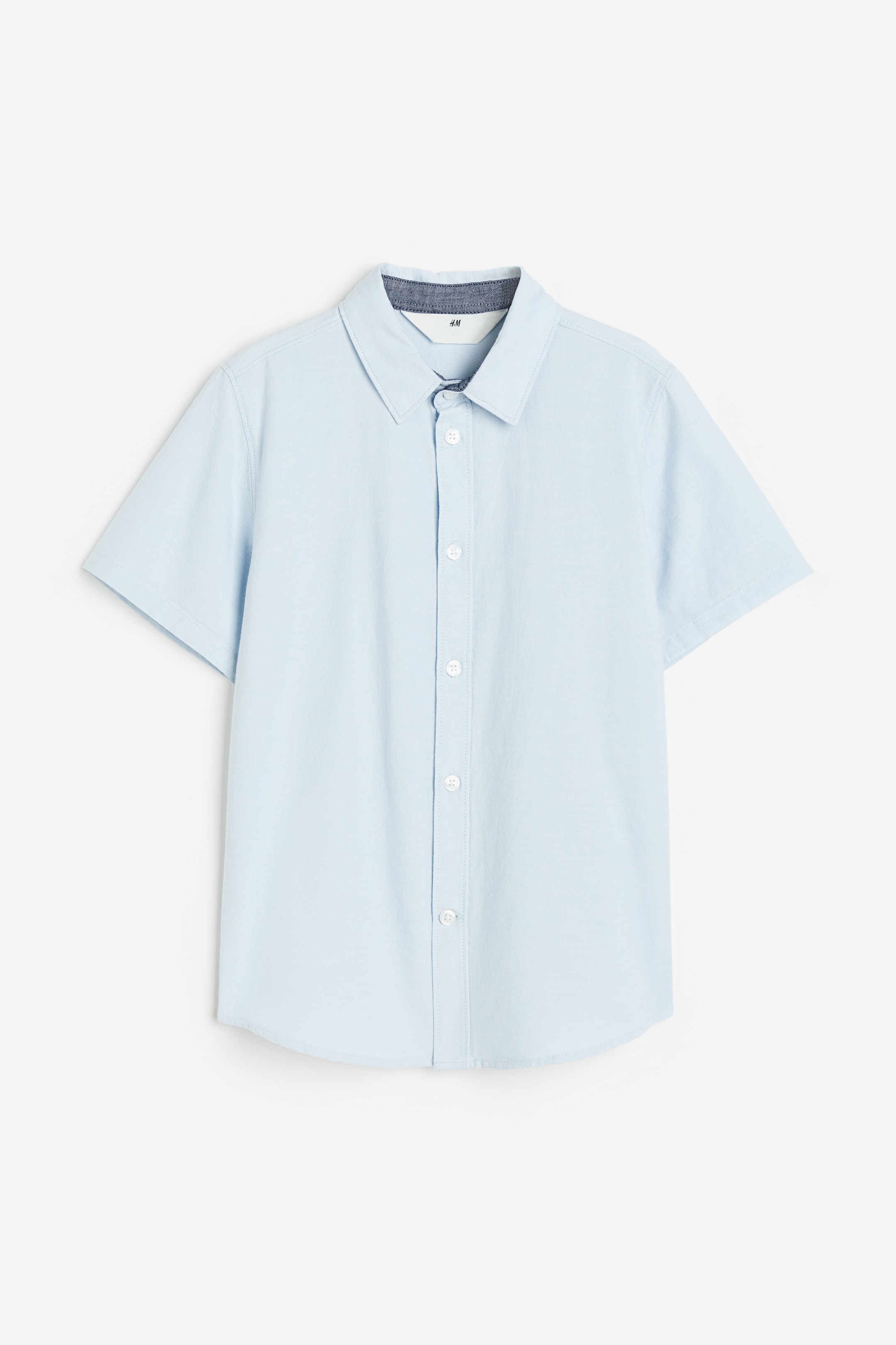 Short-sleeved Cotton Shirt