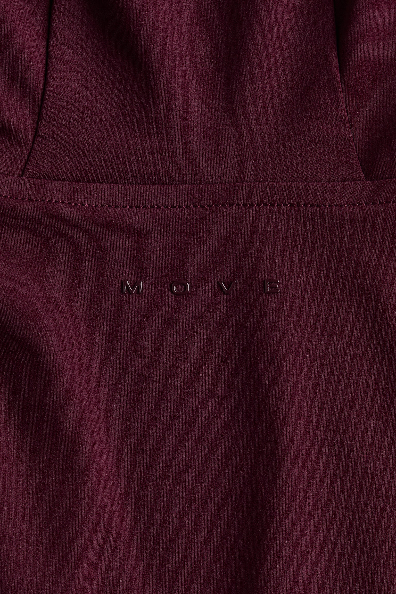 Женская куртка H&M Move Hooded Activewear with CoolMove™, цвет: Вишнёвый красный — фото 8