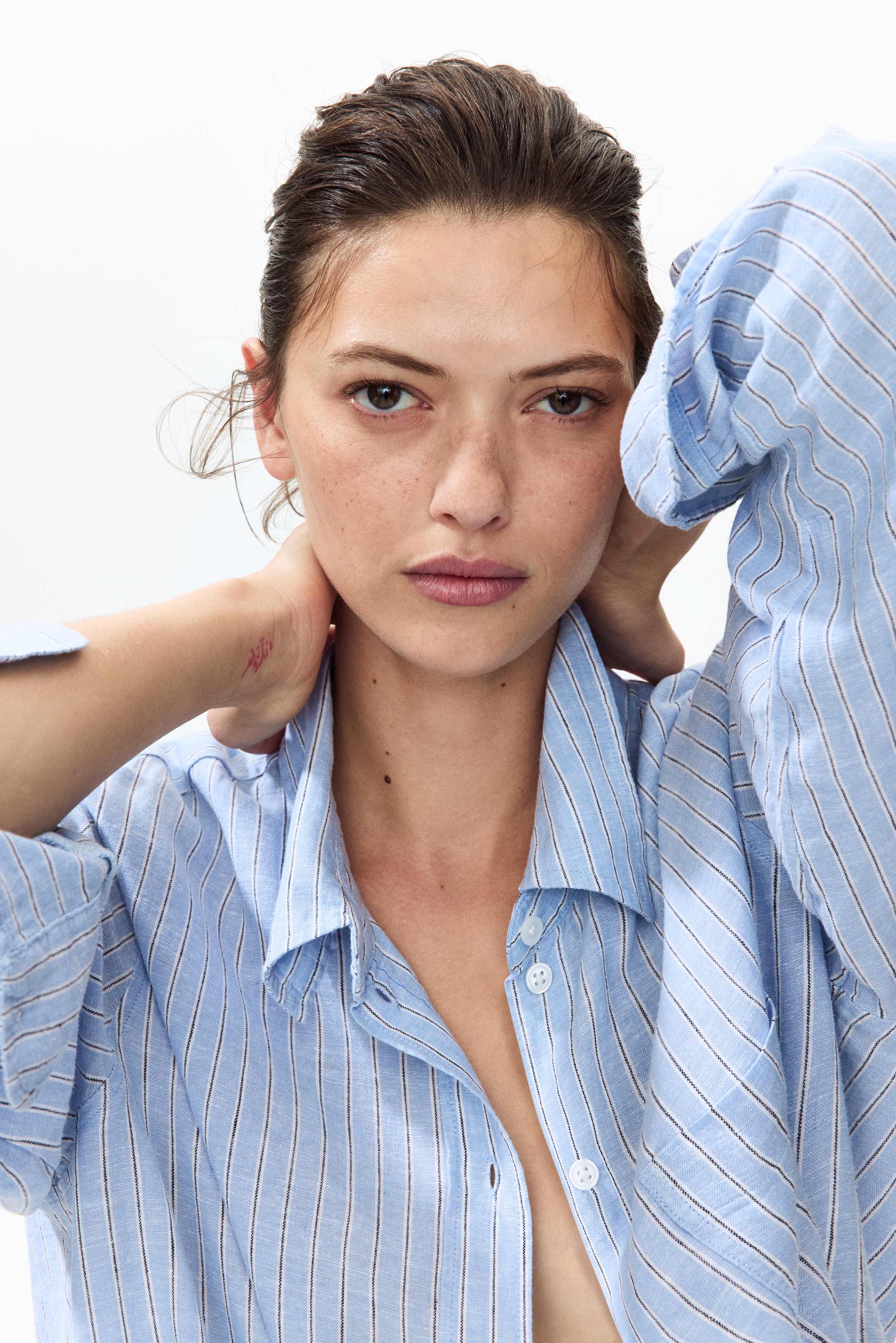 Linen-blend Shirt thumbnail 3