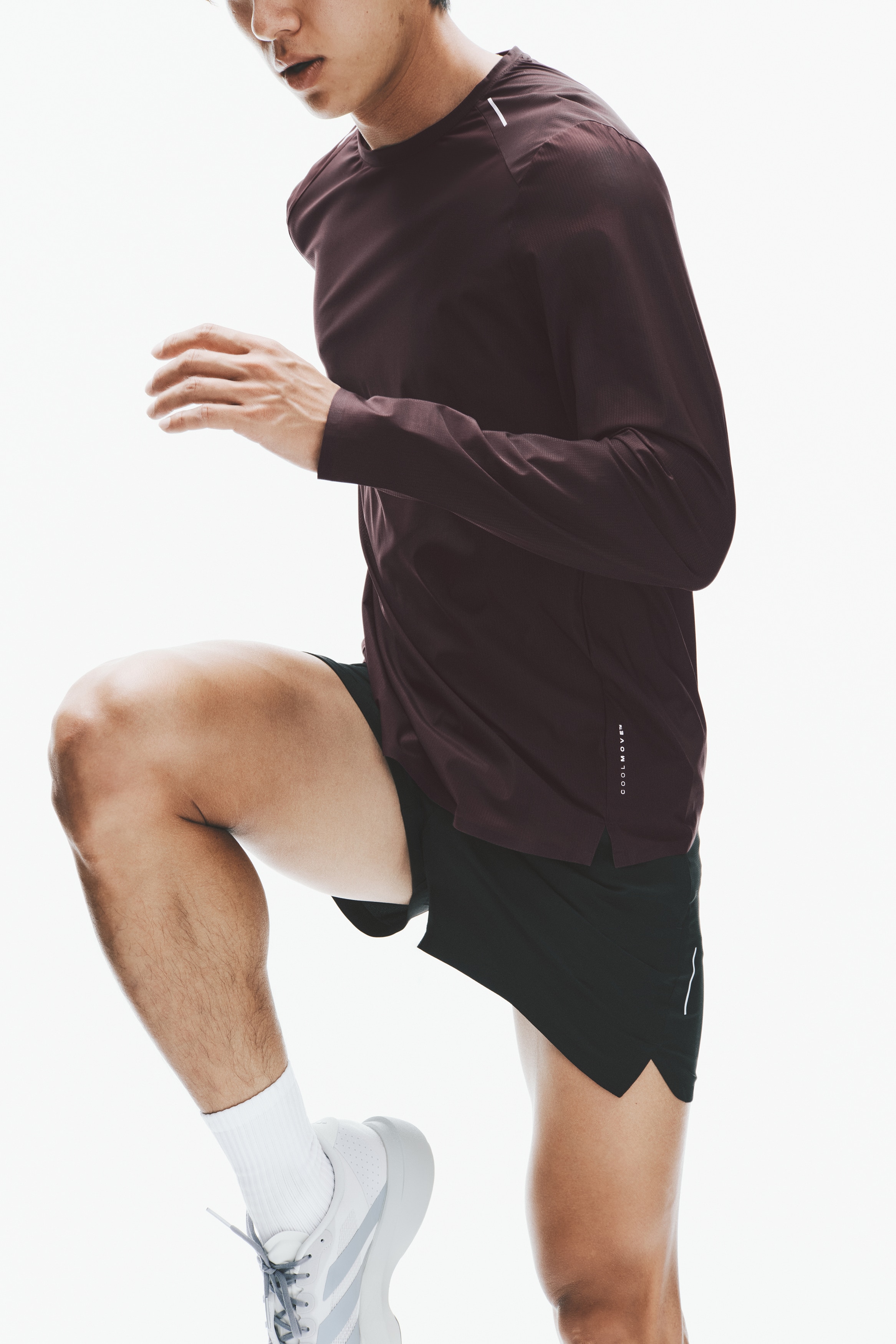Camiseta de running de manga larga con DryMove™Auxiliar