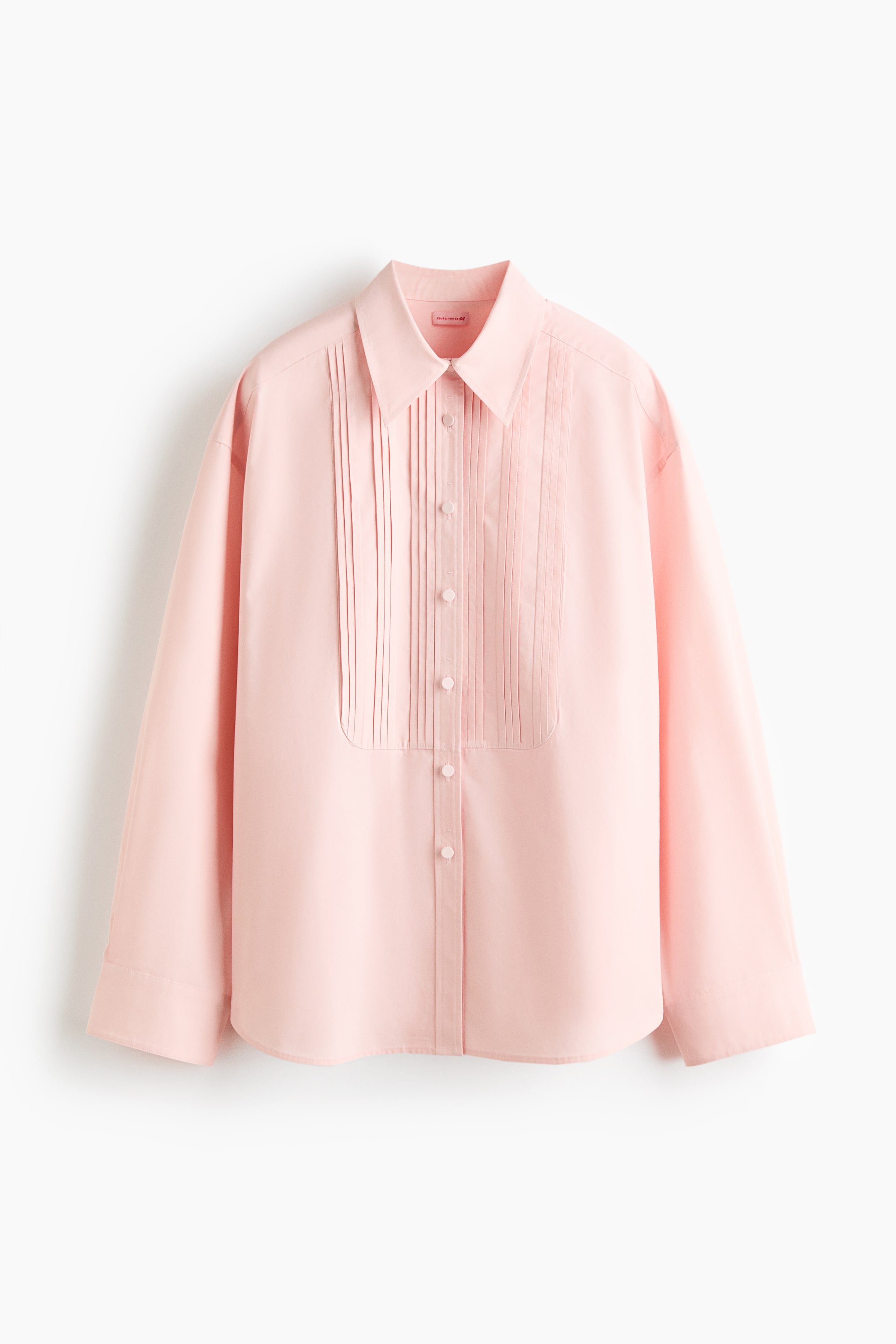 Bib-Front Poplin Shirt