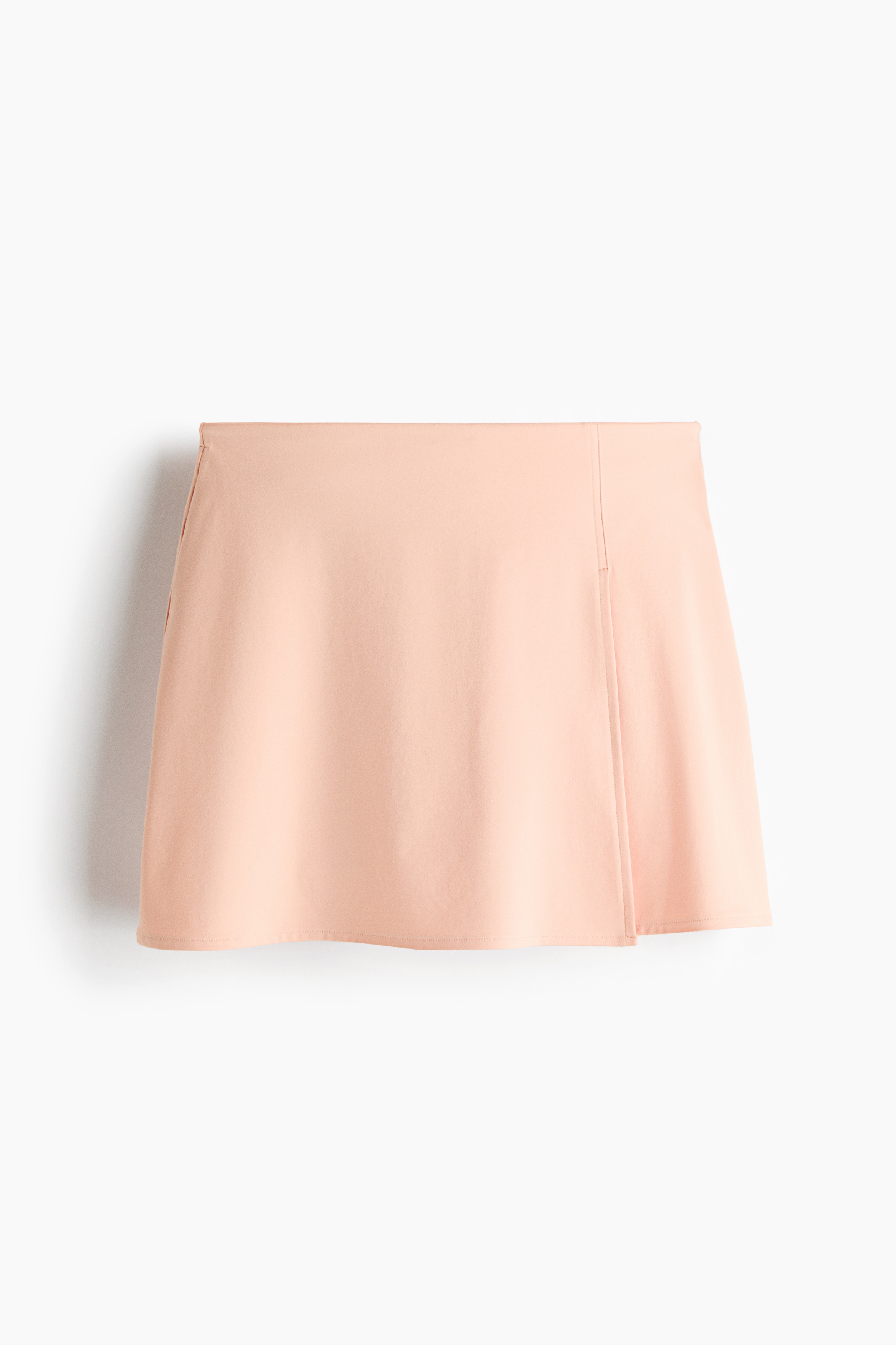 Tennis skirt with SoftMove™ - Apricot/White