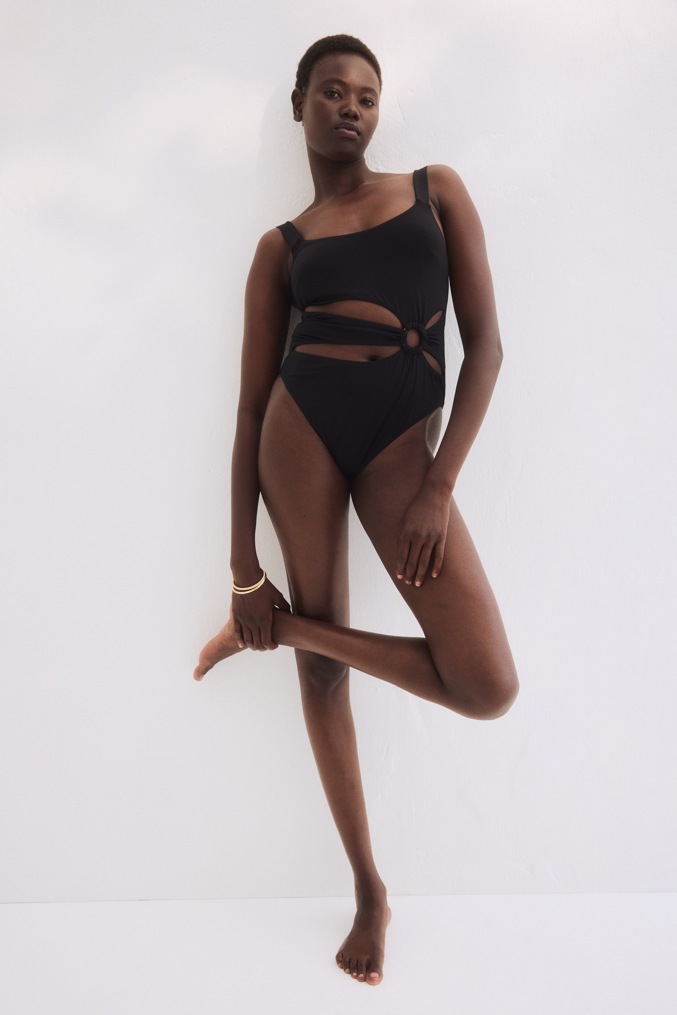 Padded-Cup High-Leg Swimsuit from H&M - $49.99