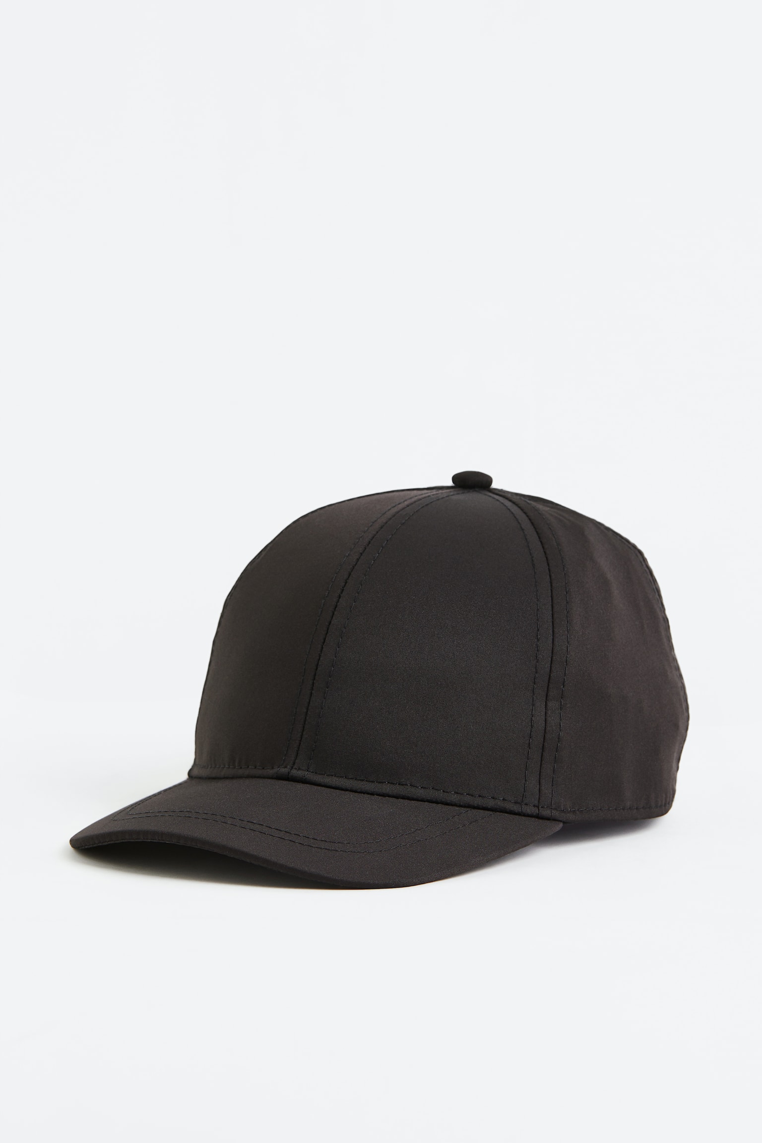 Water Repellent Activewear Cap - Black - 1