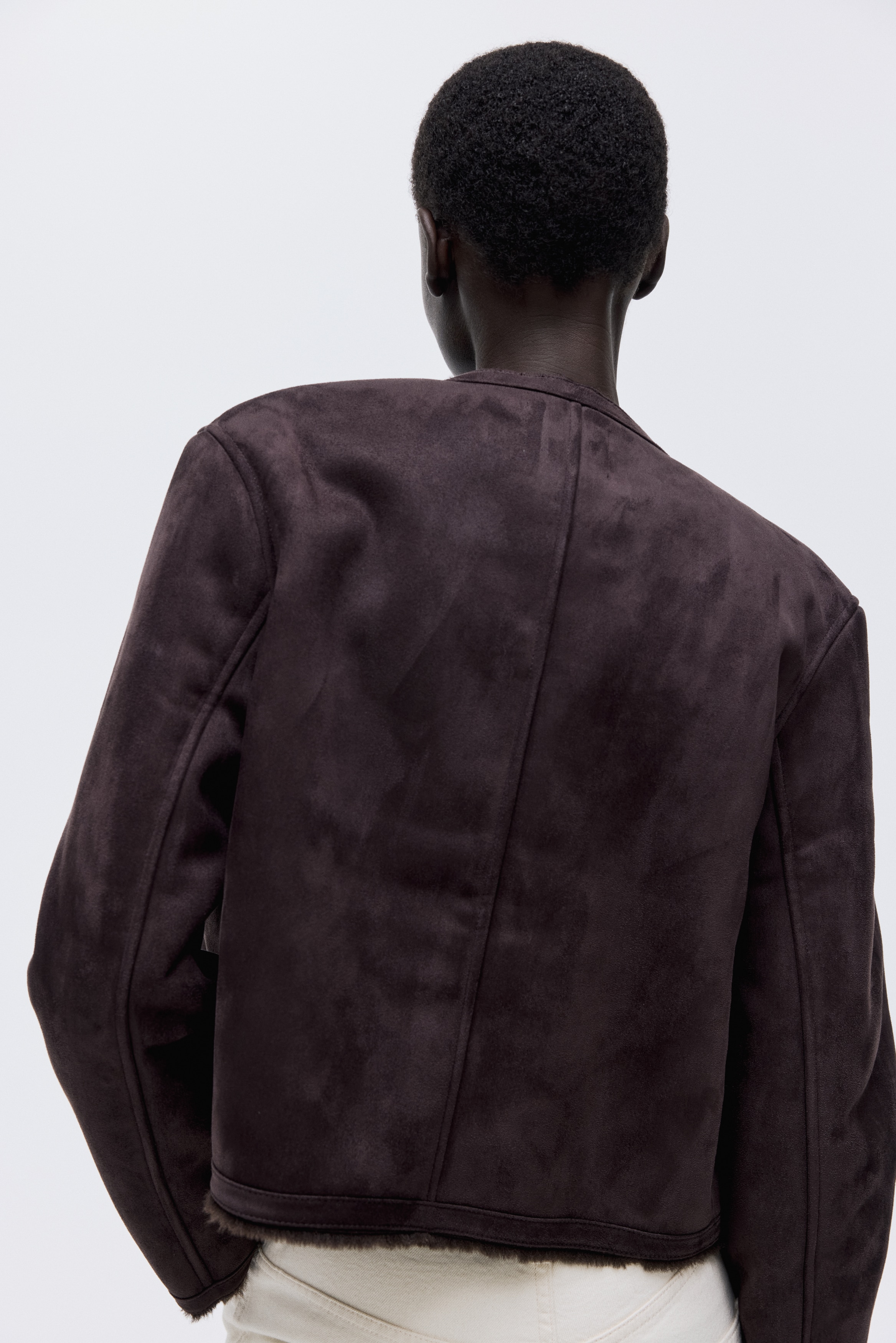 Pile-lined jacket