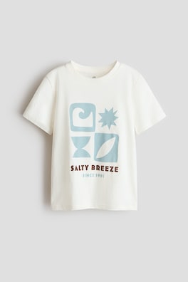 T-shirt med tryck