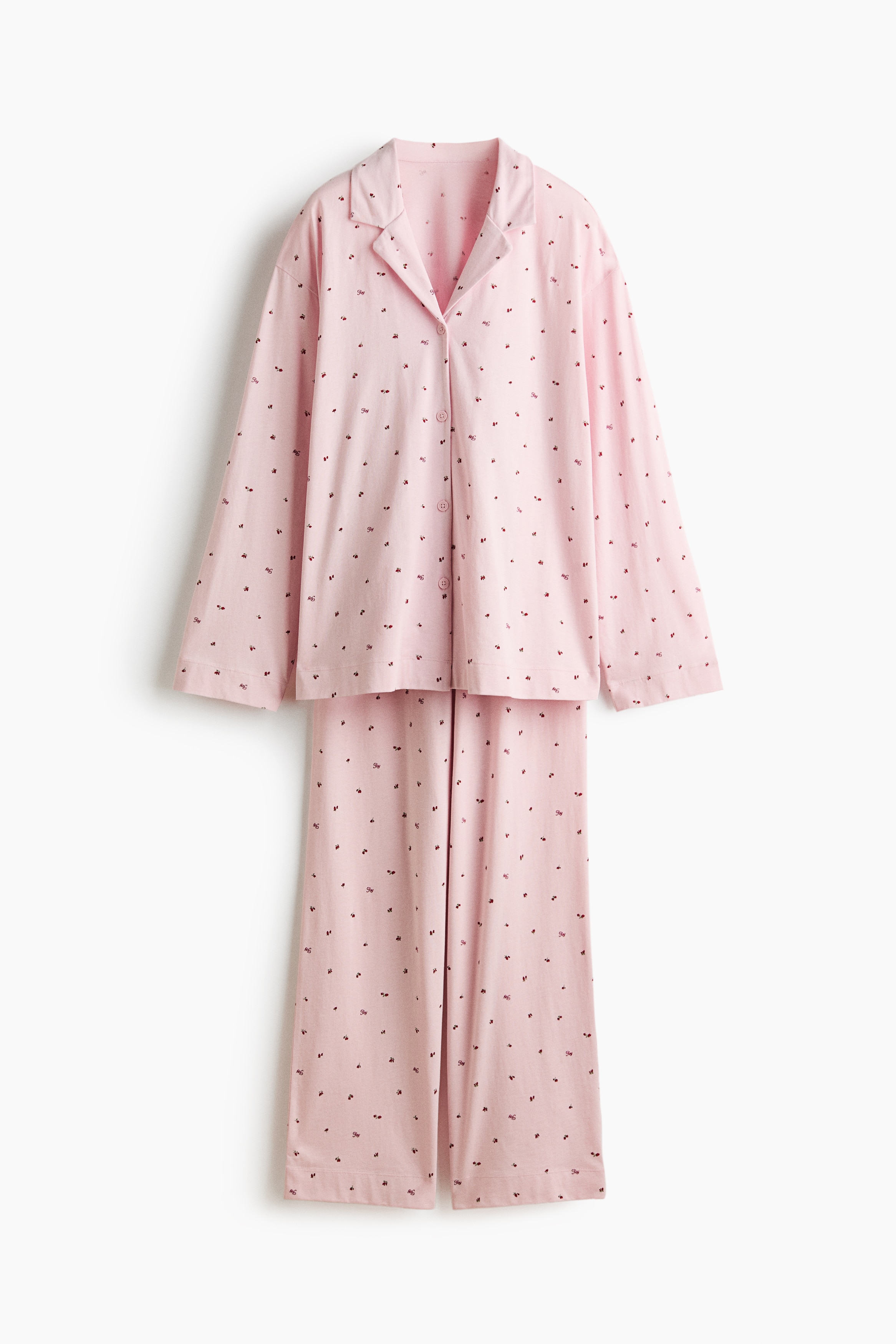 Cotton jersey pyjamas