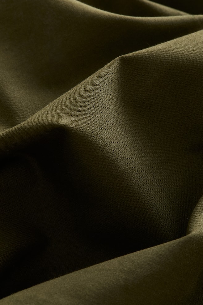 Cotton Pillowcase-Dark green - 3