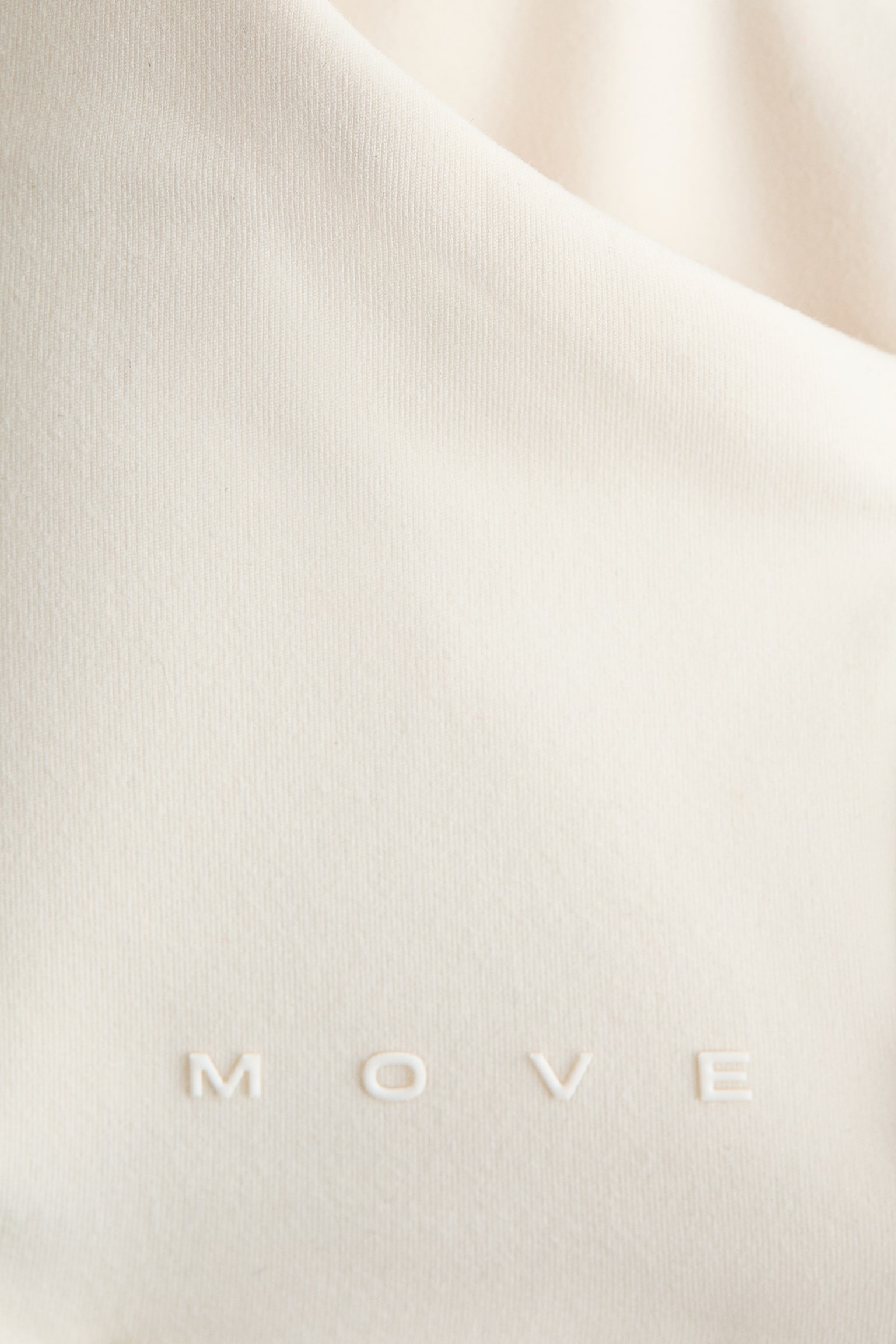 H&M Move Женский спортивный бра H&M SoftMove, цвет: Слоновая кость — фото 7