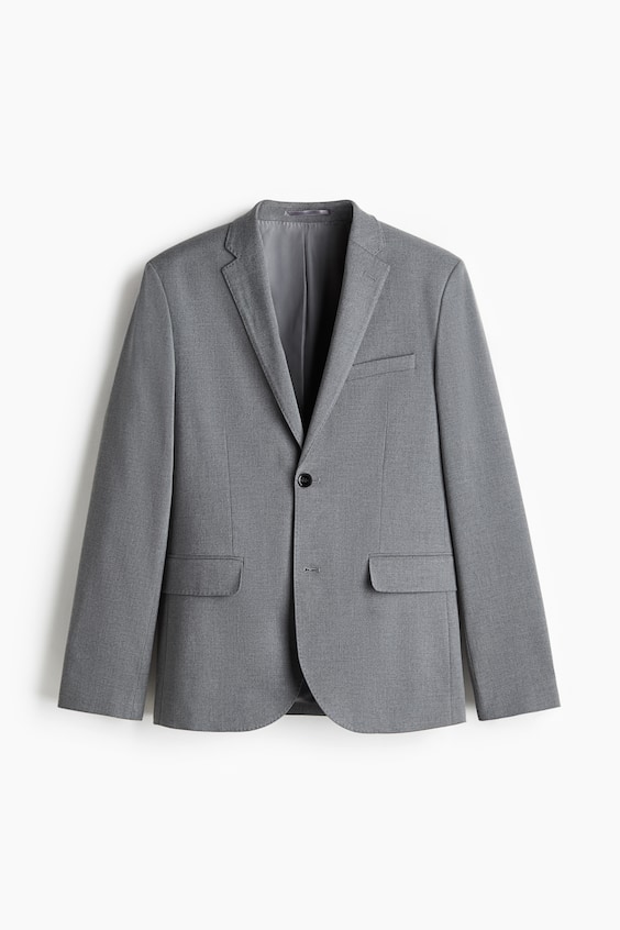 Jednorzędowa marynarka Slim Fit