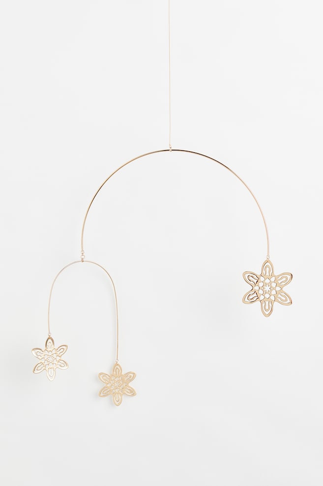 Móvil de Navidad - Dorado - 1