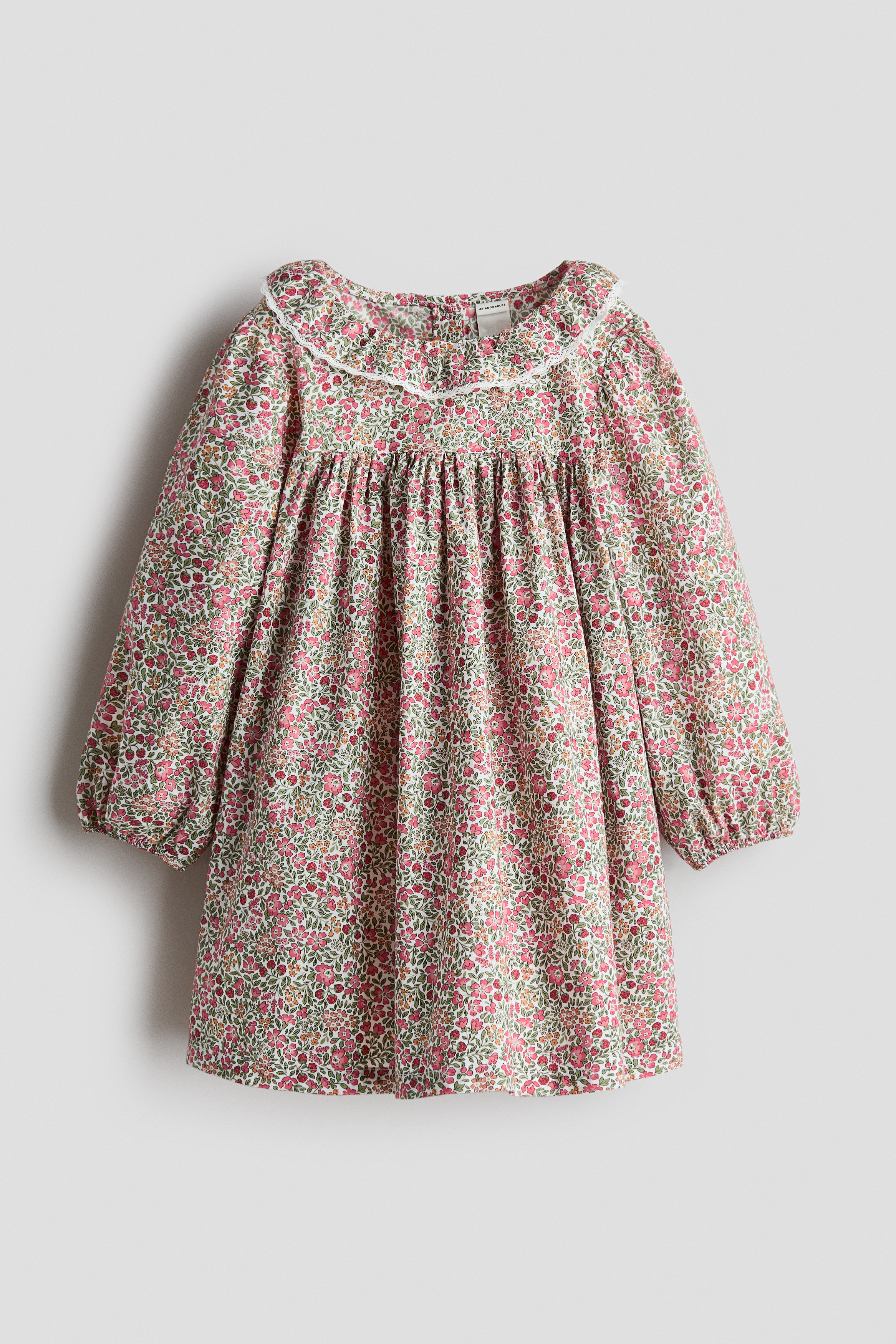 Cotton dress - Pink/Floral