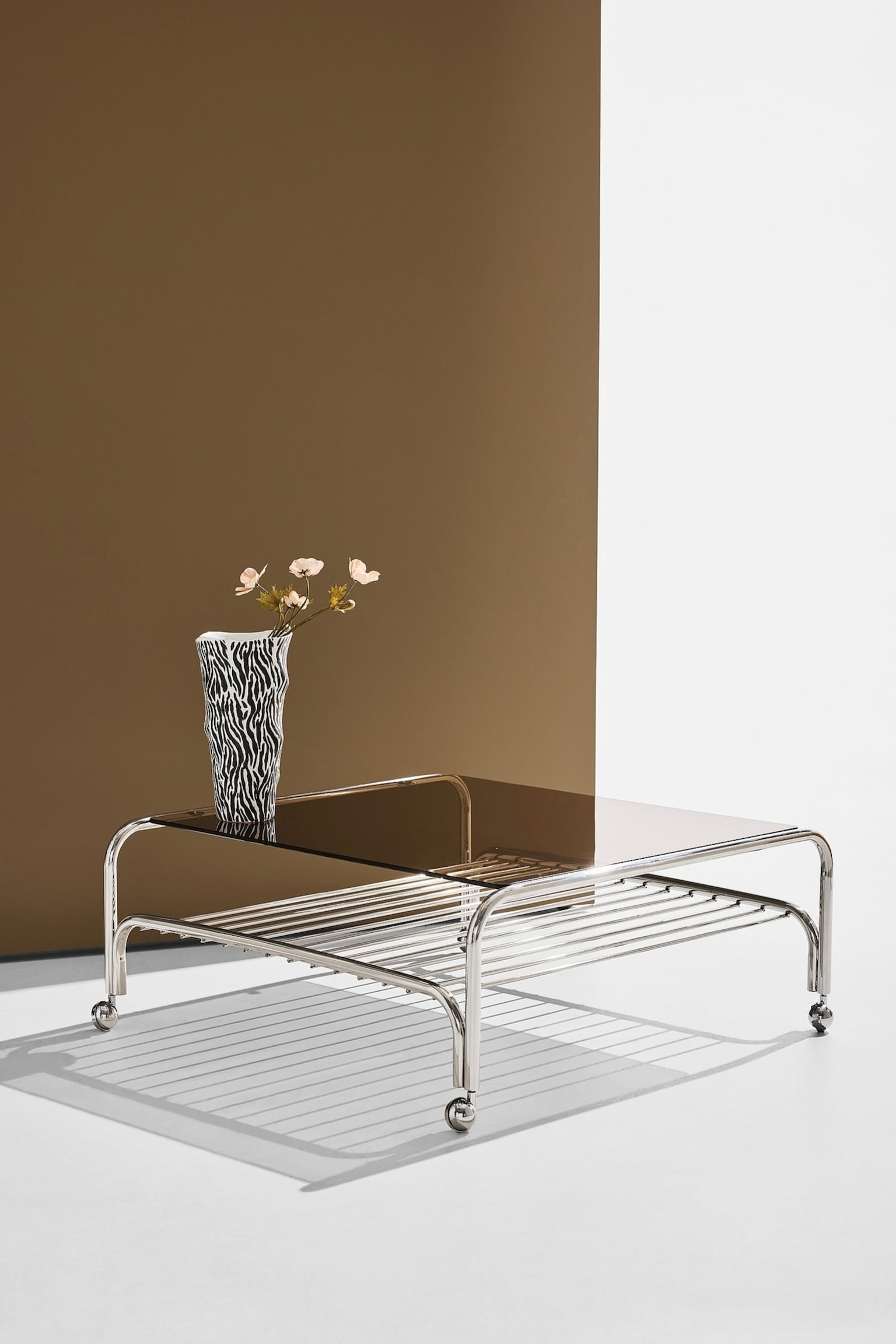 Cleo Soffbord - Rökig Grå/Transparent - 3