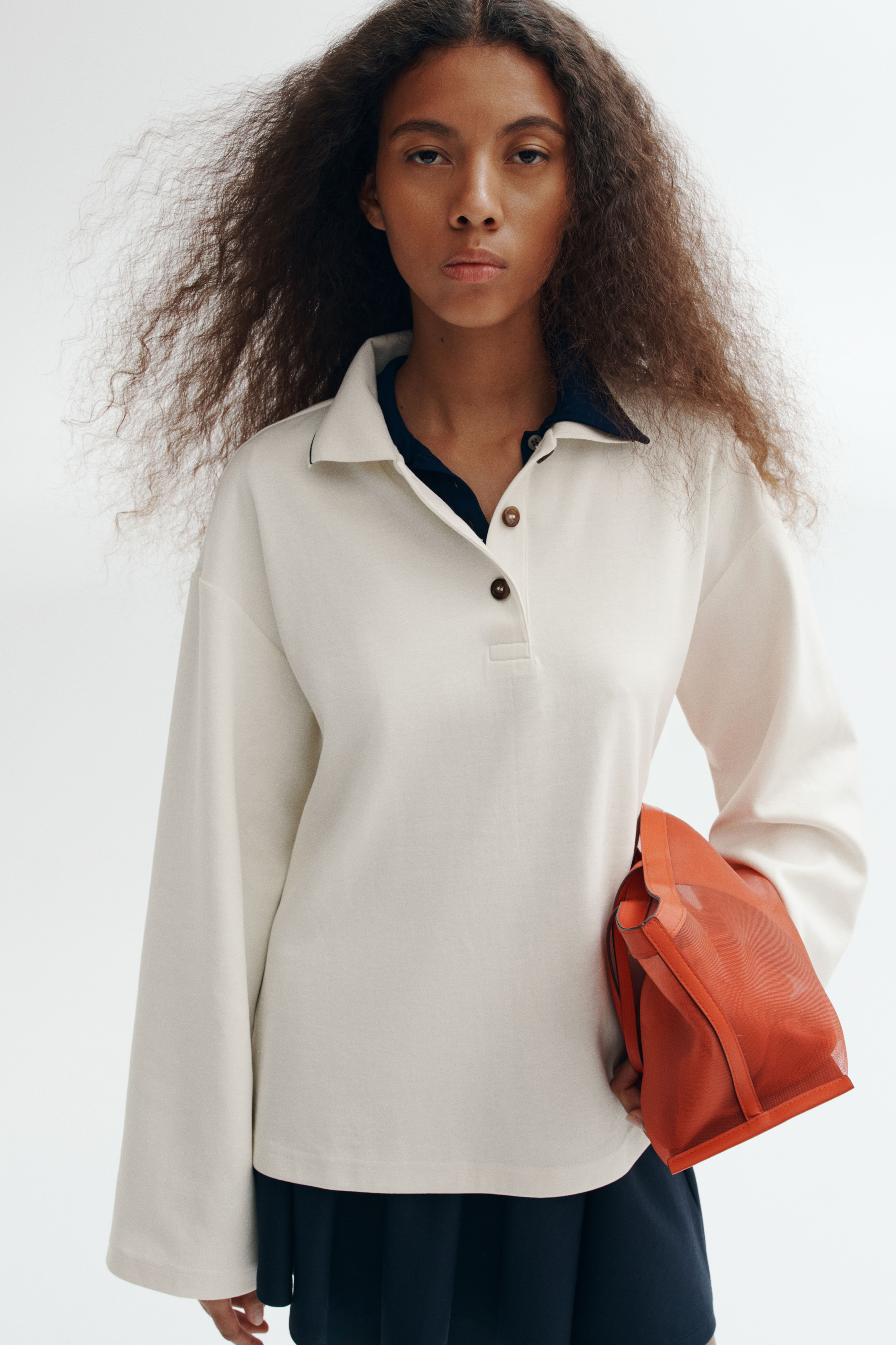 Cotton-Blend Polo Shirt
