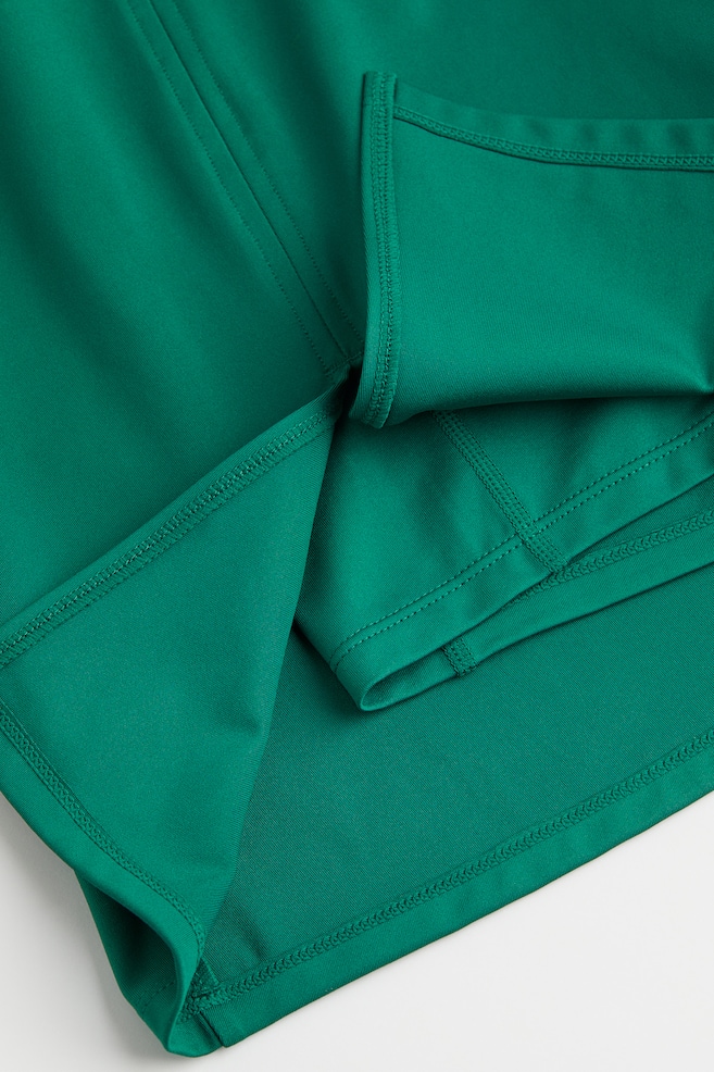 Tennis skirt - Dark green/Black/White - 2