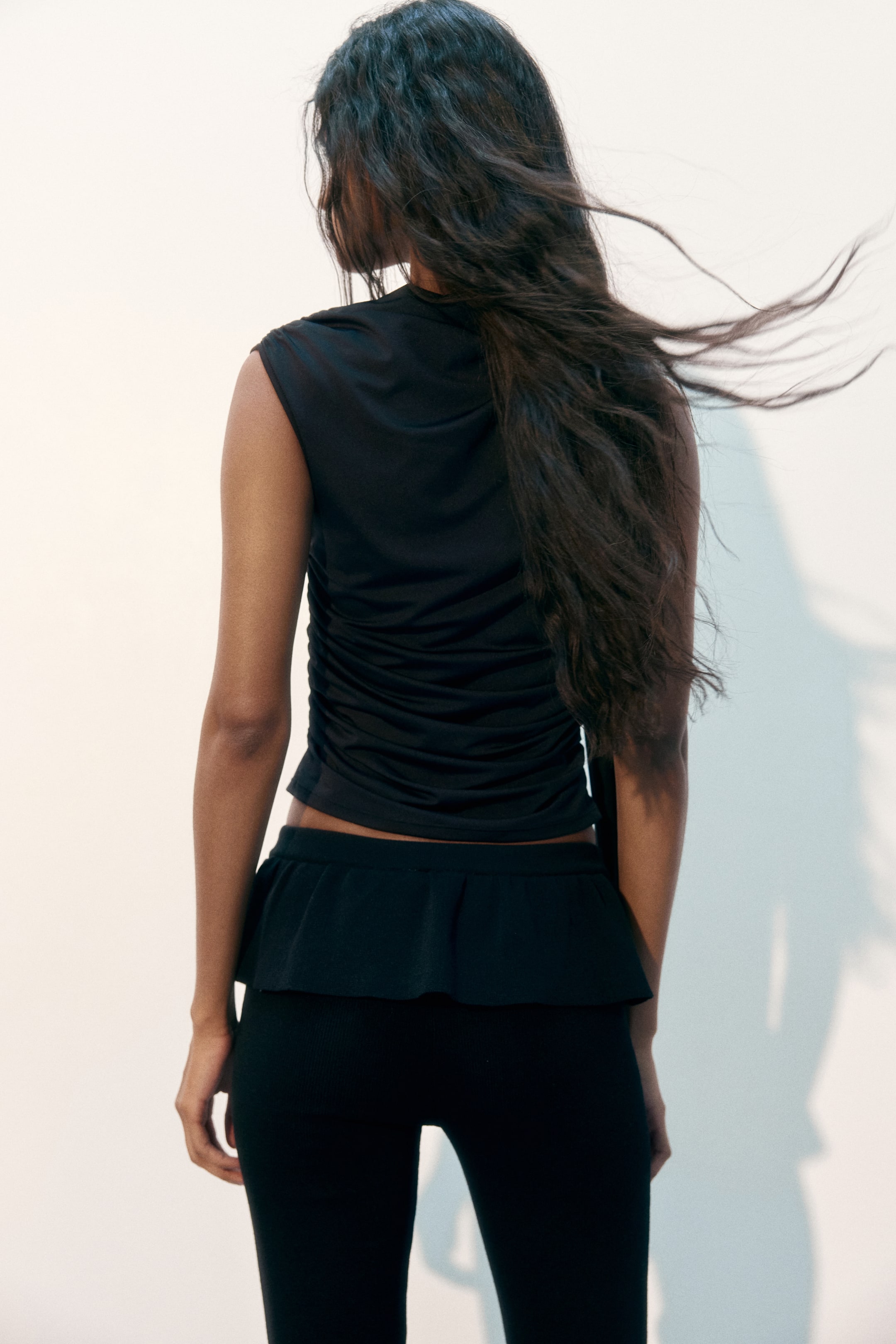 Pantalon à volants