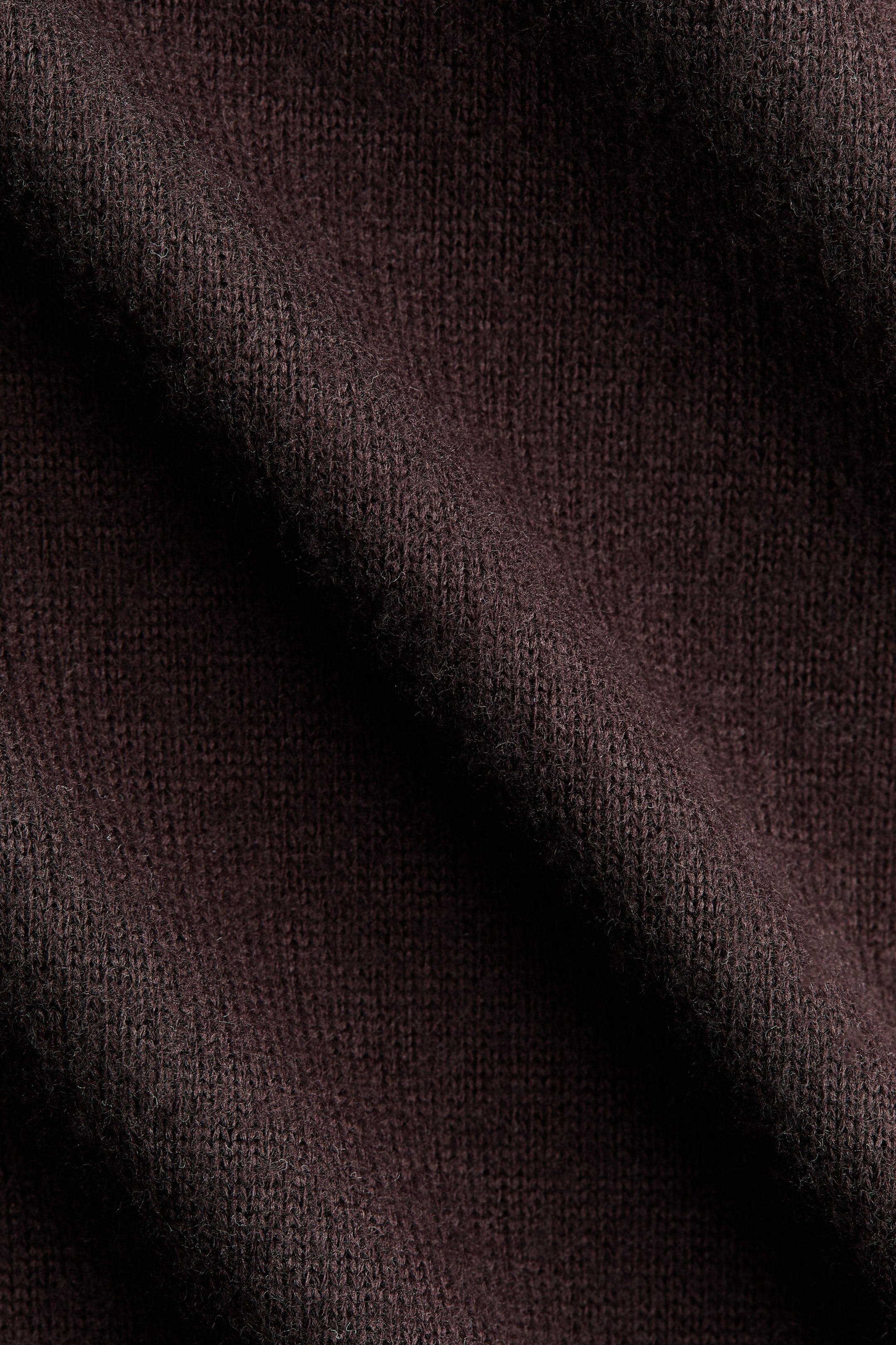 Größeres Bild anzeigen: Strickshirt mit Spitze - Dunkelbraun - Ladies | H&M AT 2