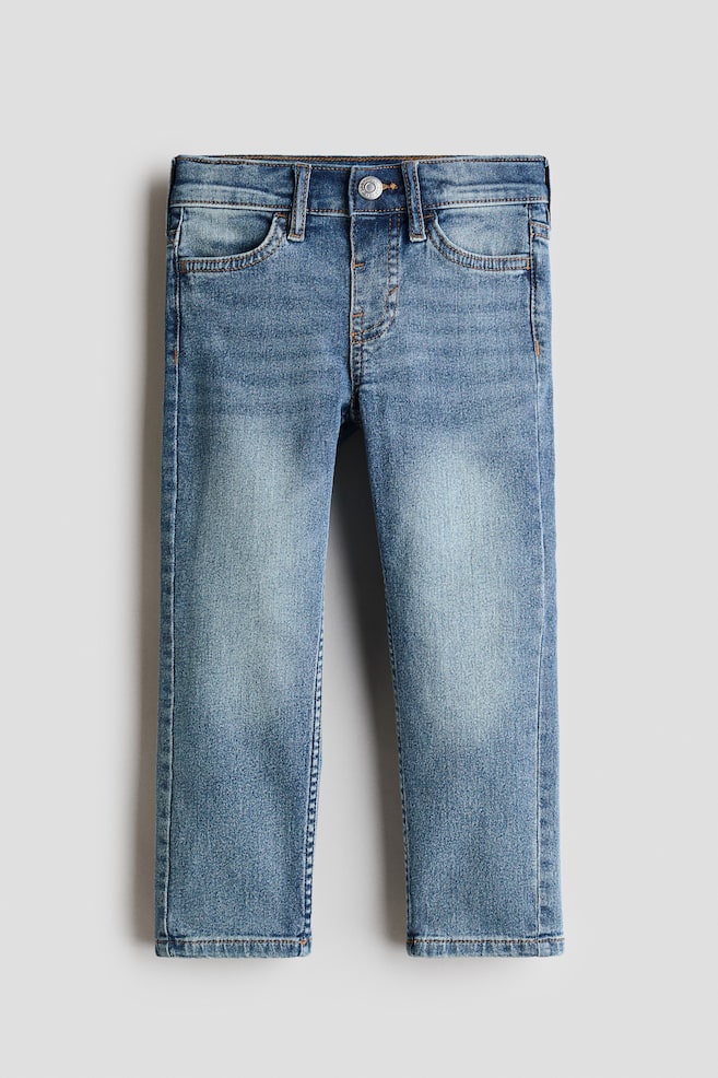 Superstretch Slim Fit Jeans - Denimblauw/Zwart/Donker denimblauw/Grijs/Licht denimblauw/Donker denimblauw/Donker denimblauw - 1