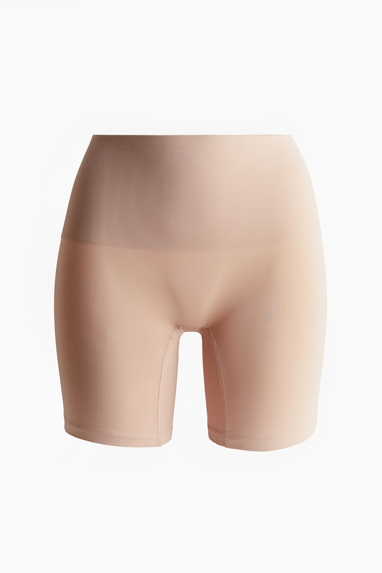 Seamless Light Shape Bikers - Beige - Ladies | H&M GB