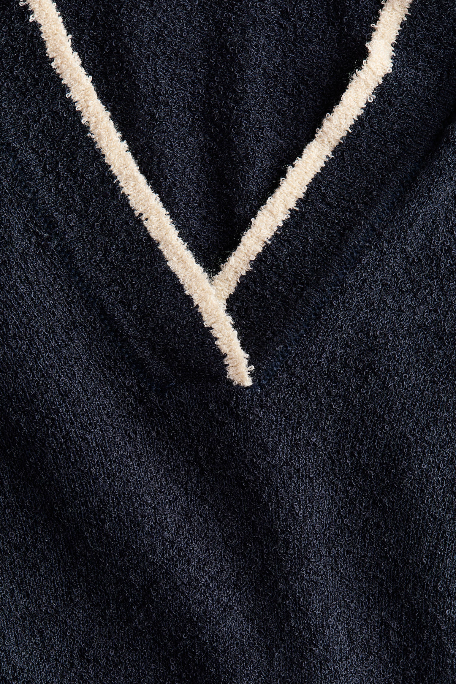 Polo de punto - Azul marino/Beige claro/Rojo - 5