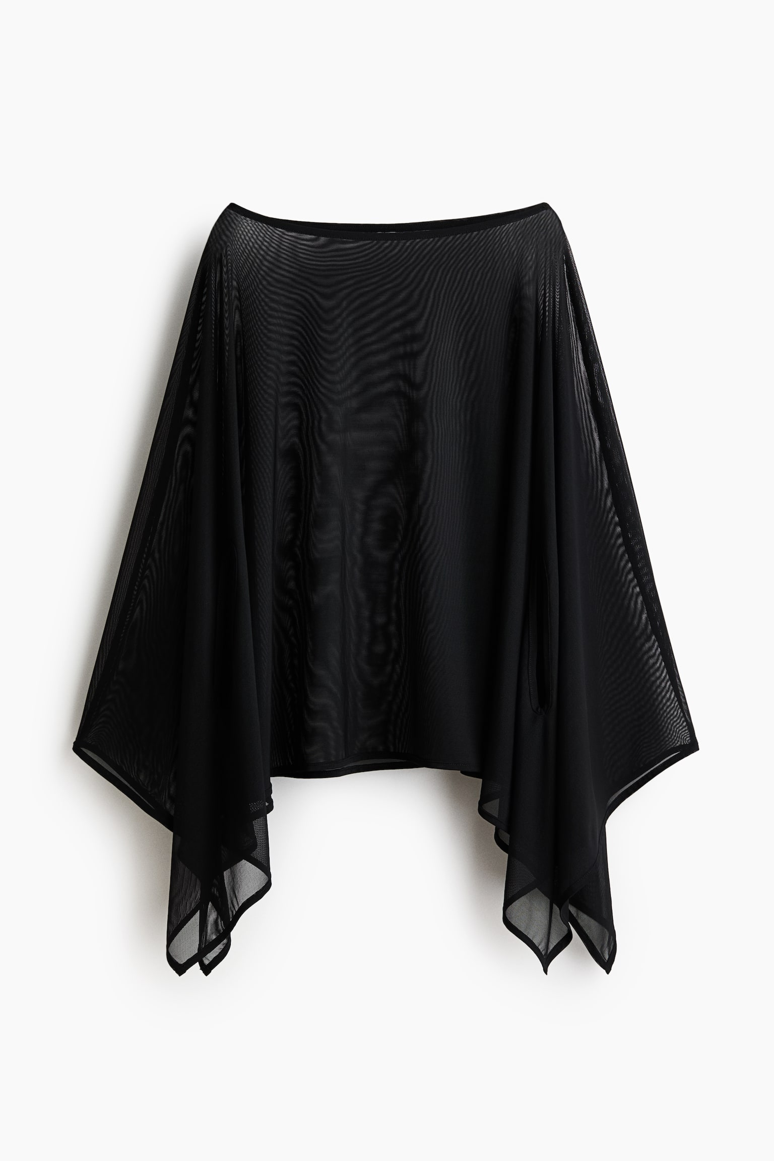 Mesh cape - Black - 2
