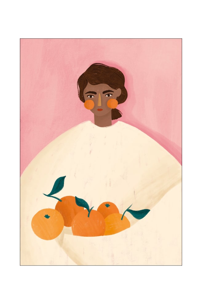 Bea Muller - The Woman With The Oranges - Multicolore - 1