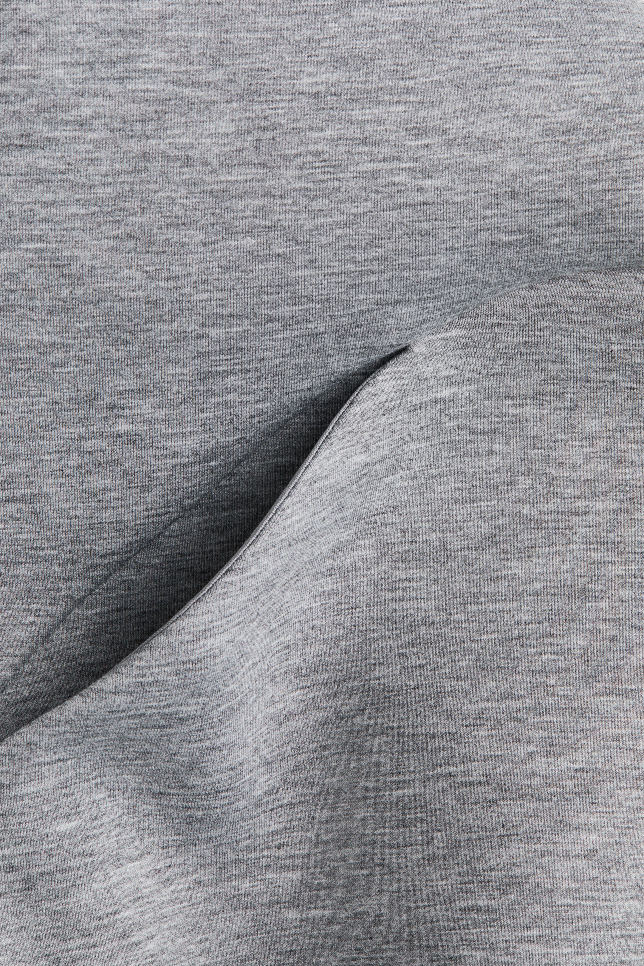 Ampliar la imagen: Sudadera con gorro en tela scuba - Grey marl - Ladies | H&M MX 6