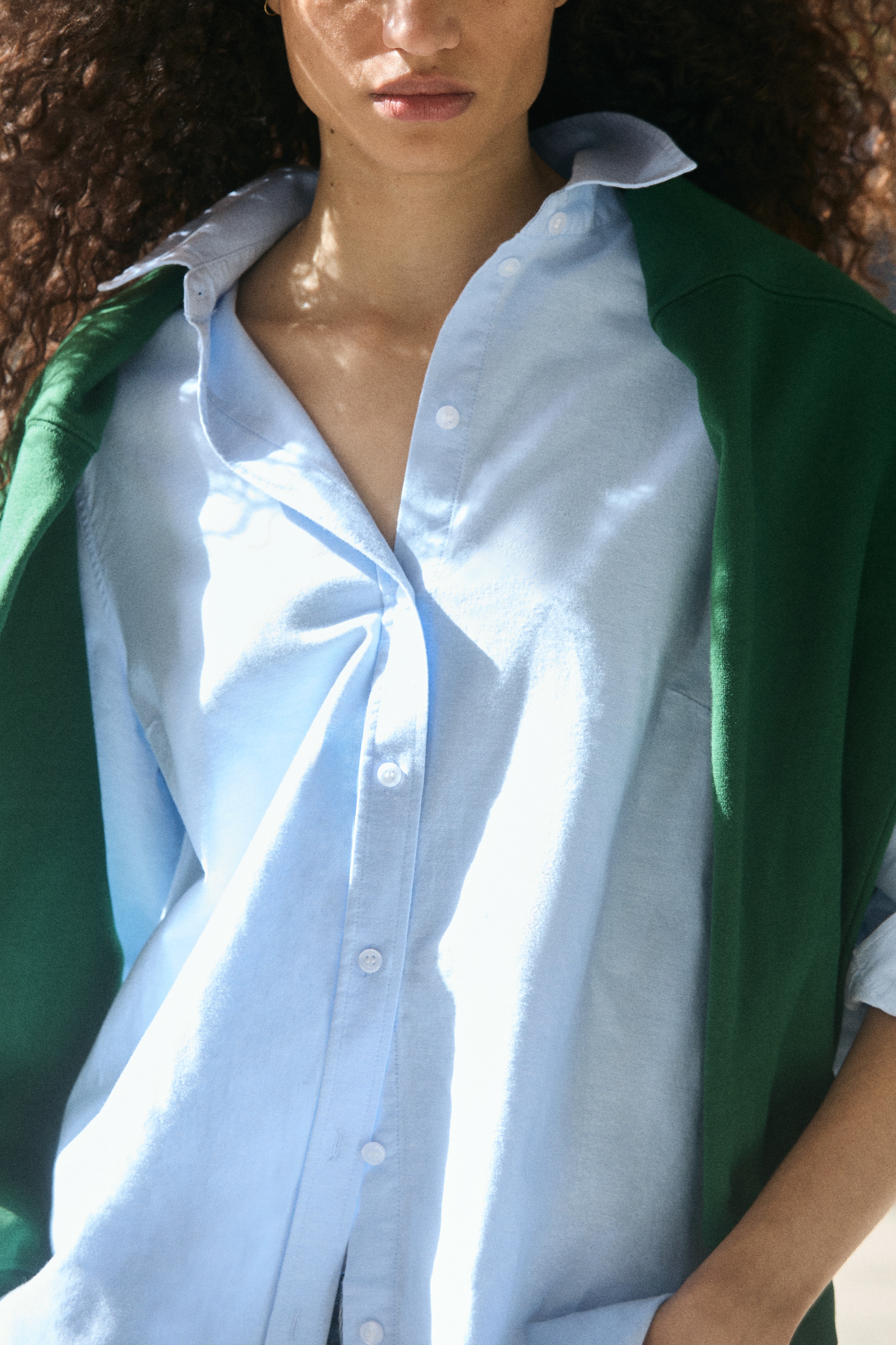Oxford shirtModel