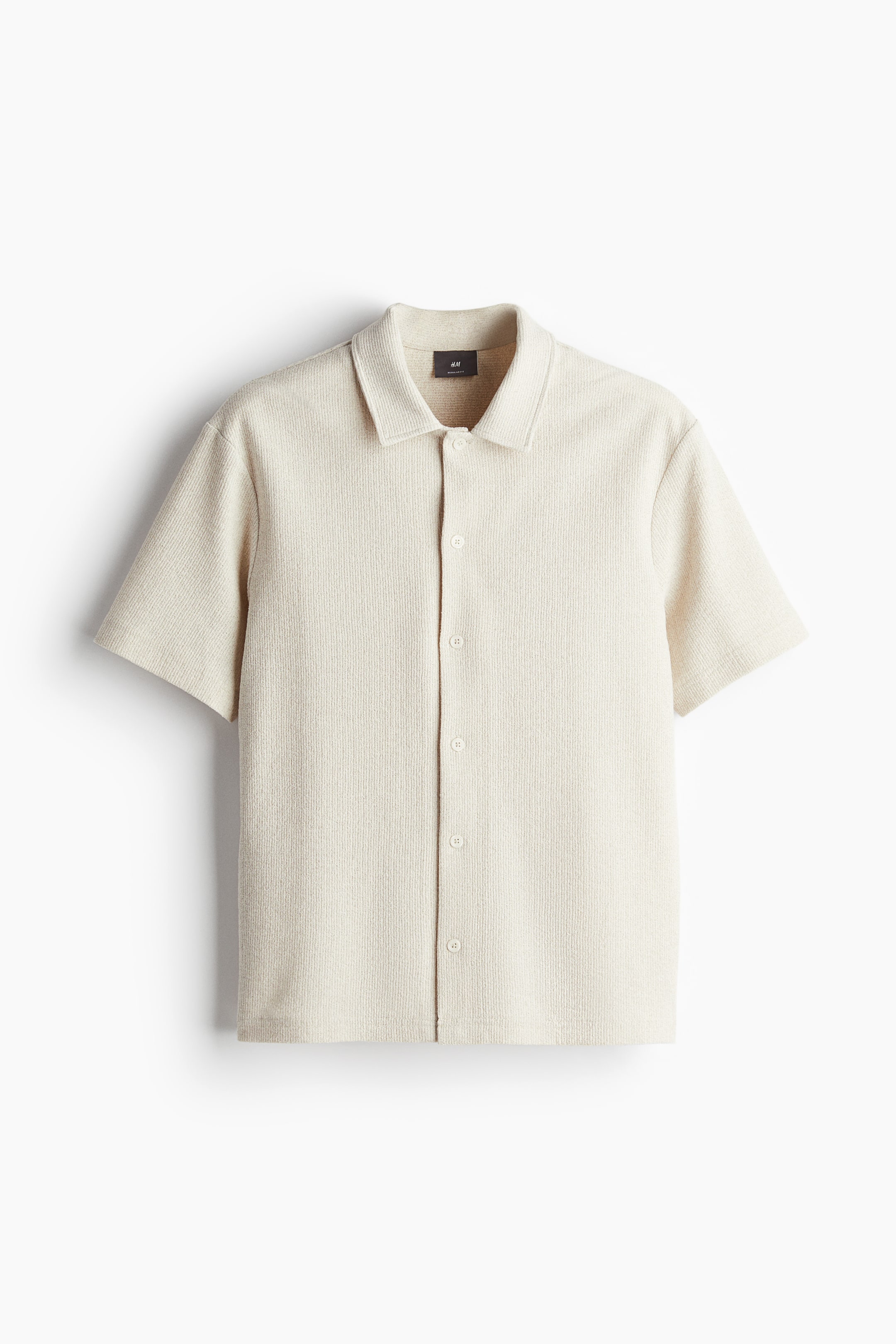 Regular Fit Ribbed Shirt