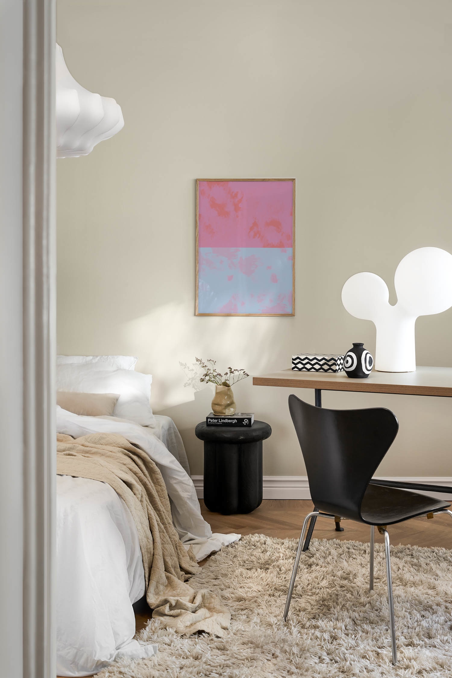 Pink And Haze Juliste - Vaaleanpunainen