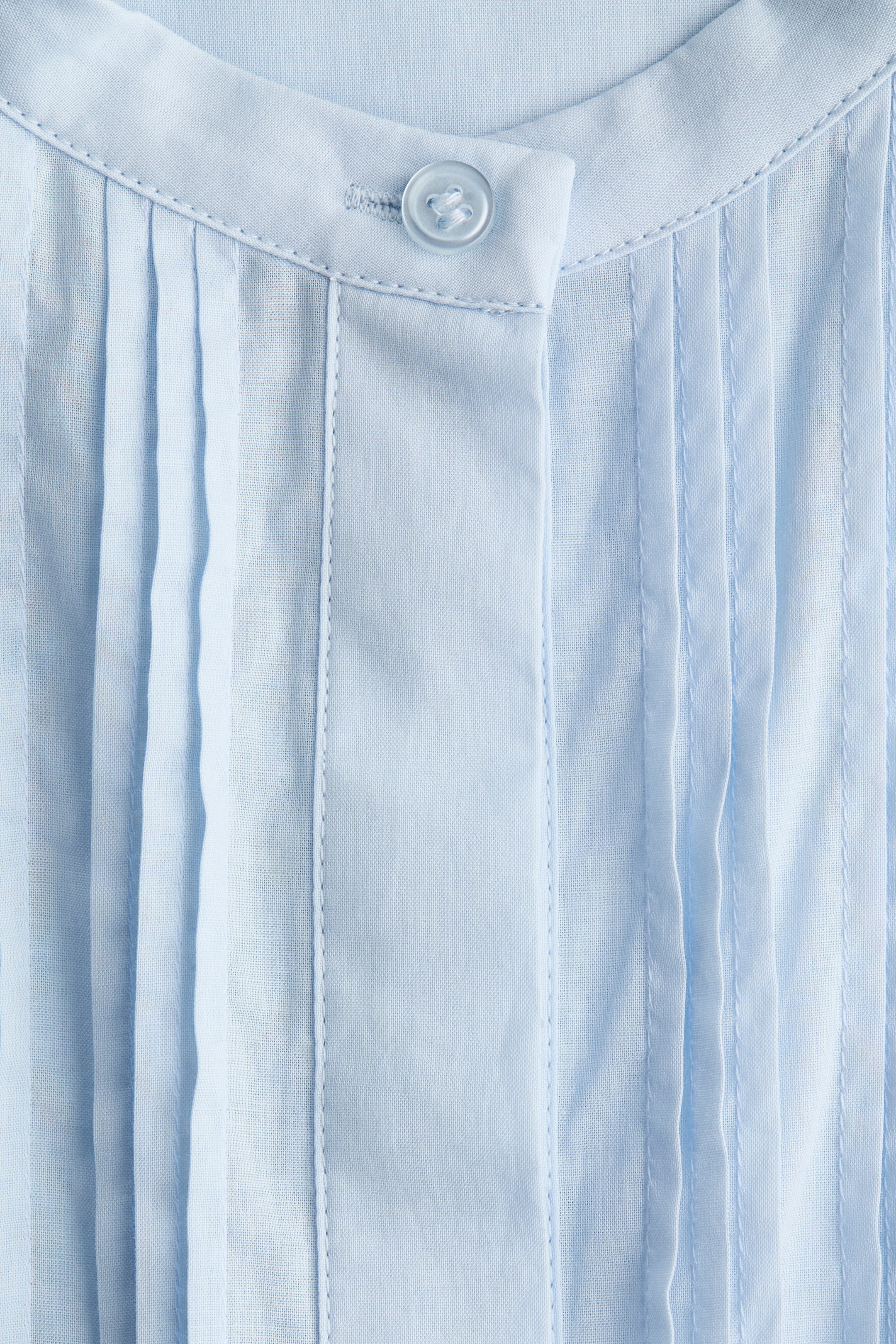 Blouse en coton avec plis nervure