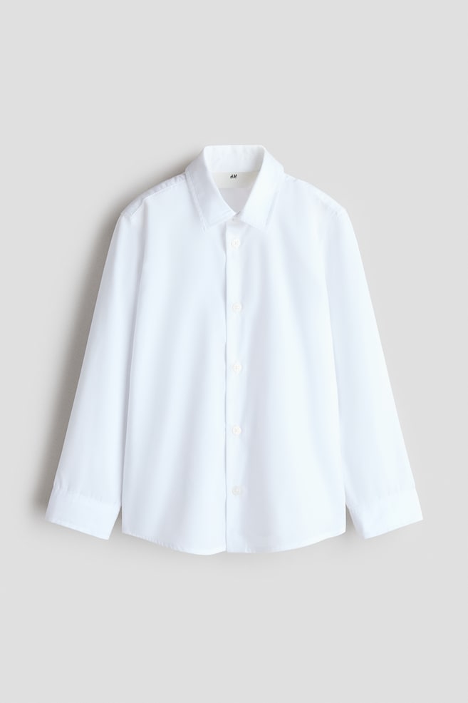 Easy-iron shirt - White - 1