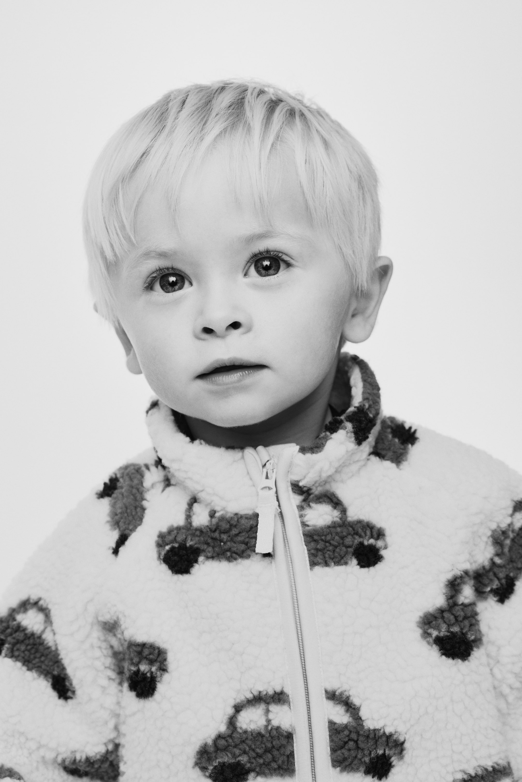 View larger image: Printed teddy jacket - Light beige/Cars - Kids | H&M IE 2