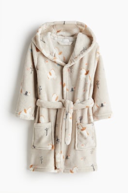 Morgonrock i fleece