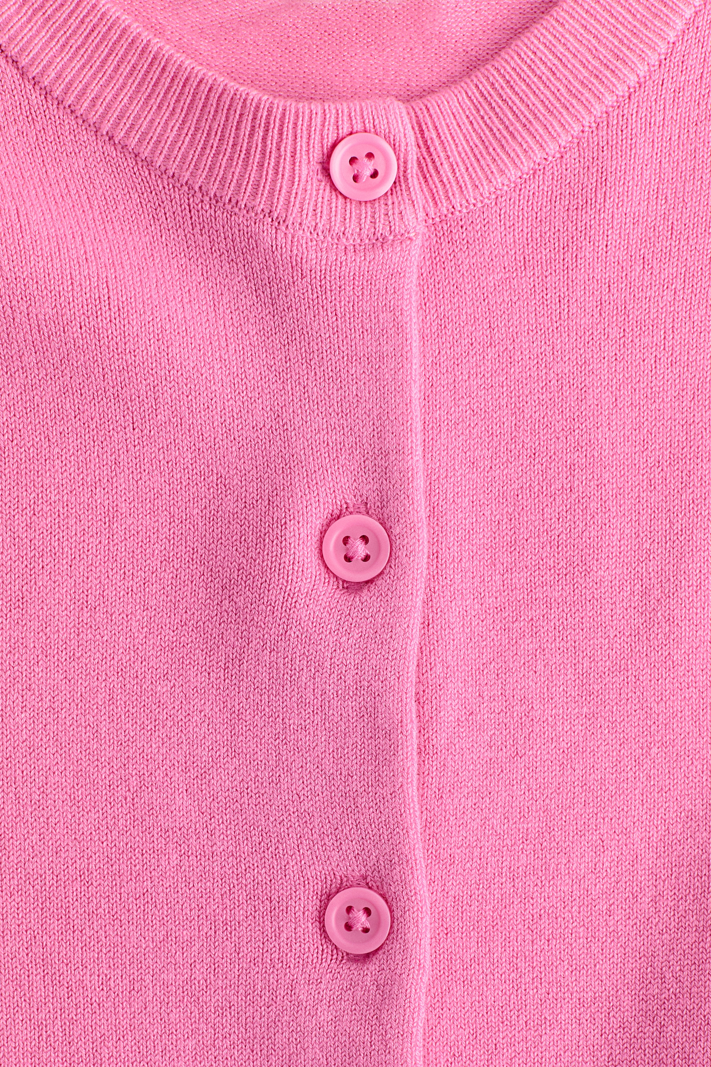 ピンク ニットウェア | レディース カーディガン | H&M JP