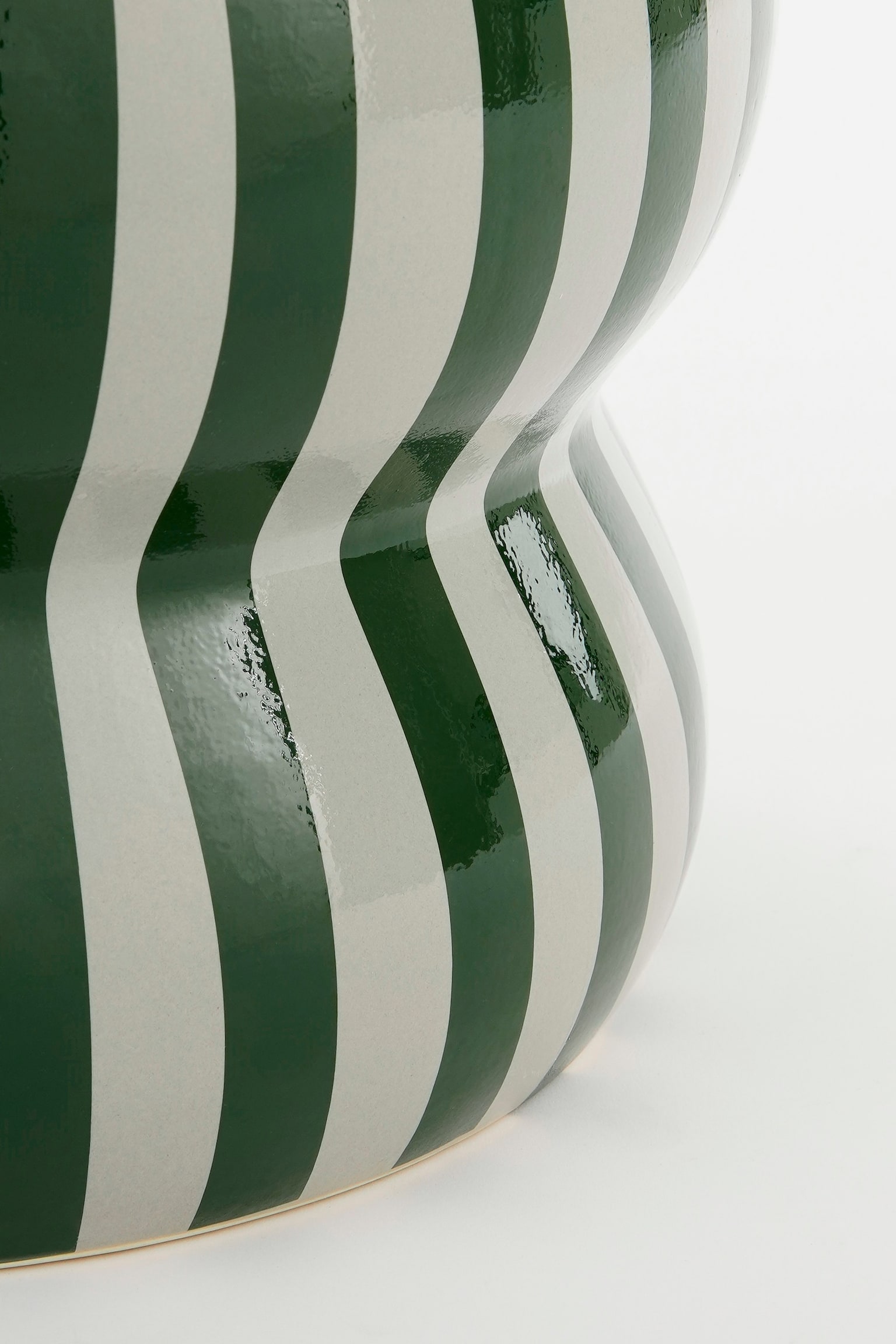 Mesa Auxiliar De Cerámica - Verde - 3