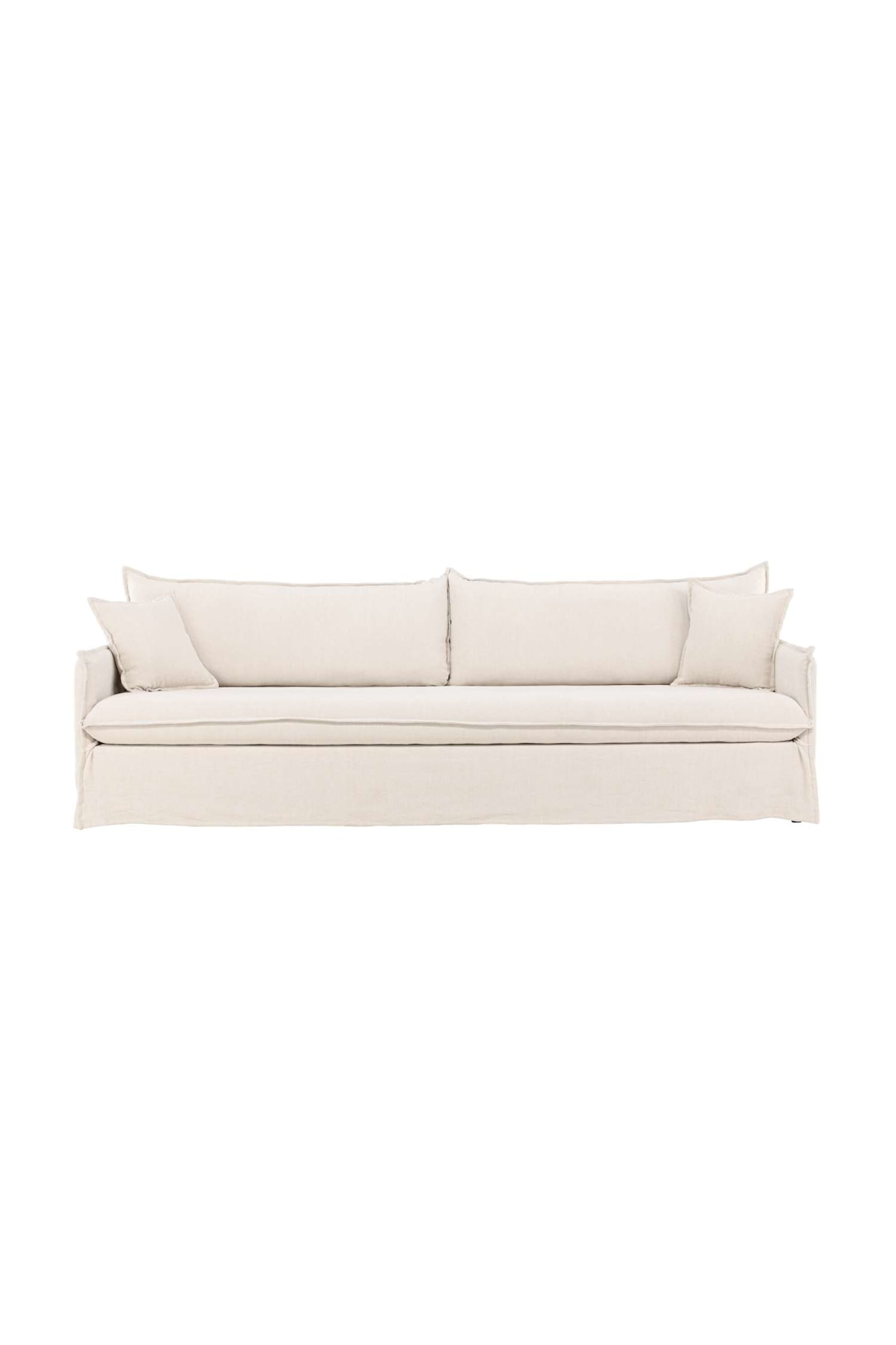 Nova 4-sits Soffa - Furu, Beige - 1