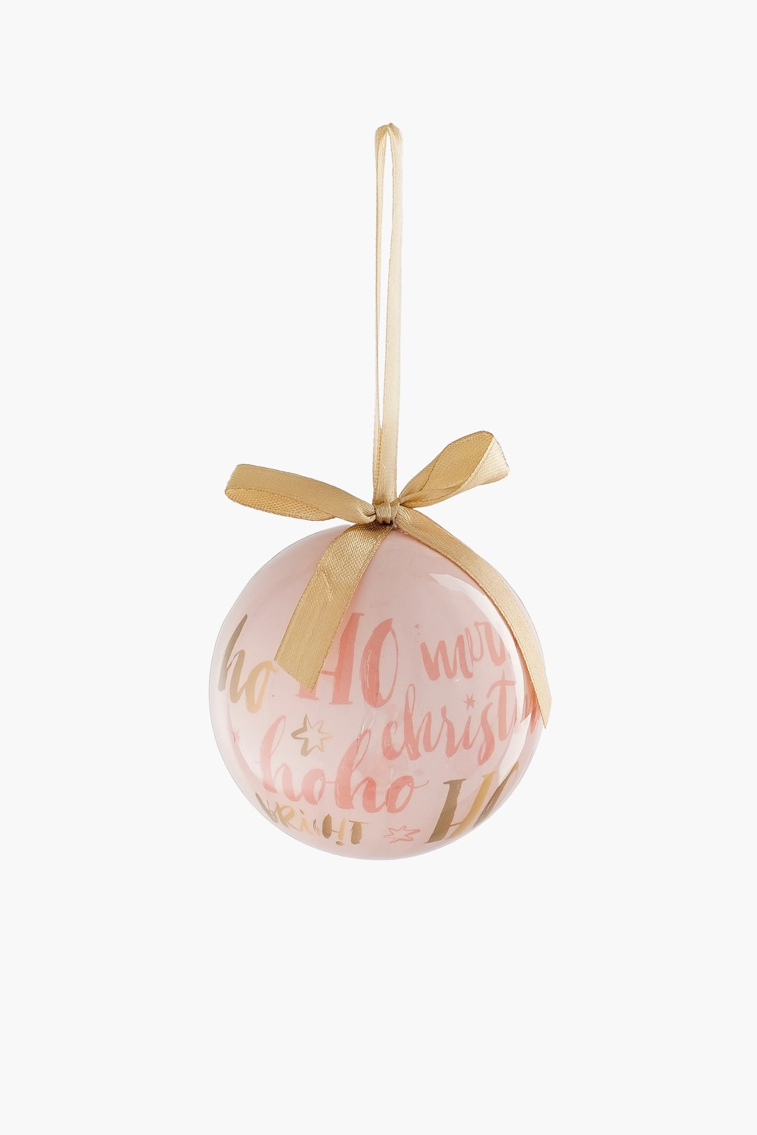 Christbaumkugeln Geschenkset - Pfirsich, Rosa/Pfirsich, Grau - 7
