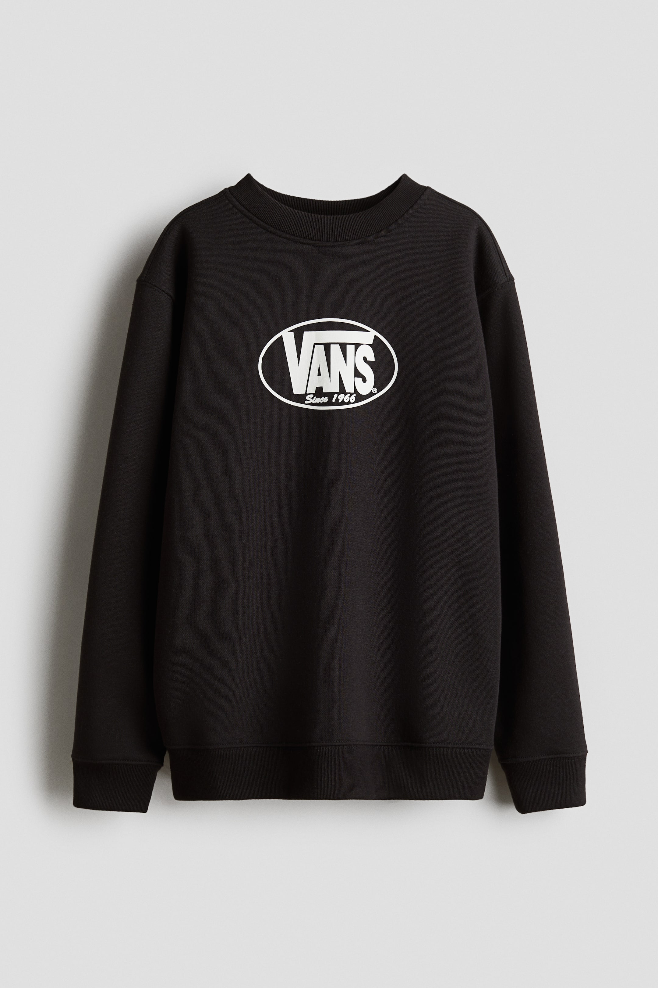 Visa större bild: Classic Oval Crew - Black Dark - Vans - BARN | H&M FI 1