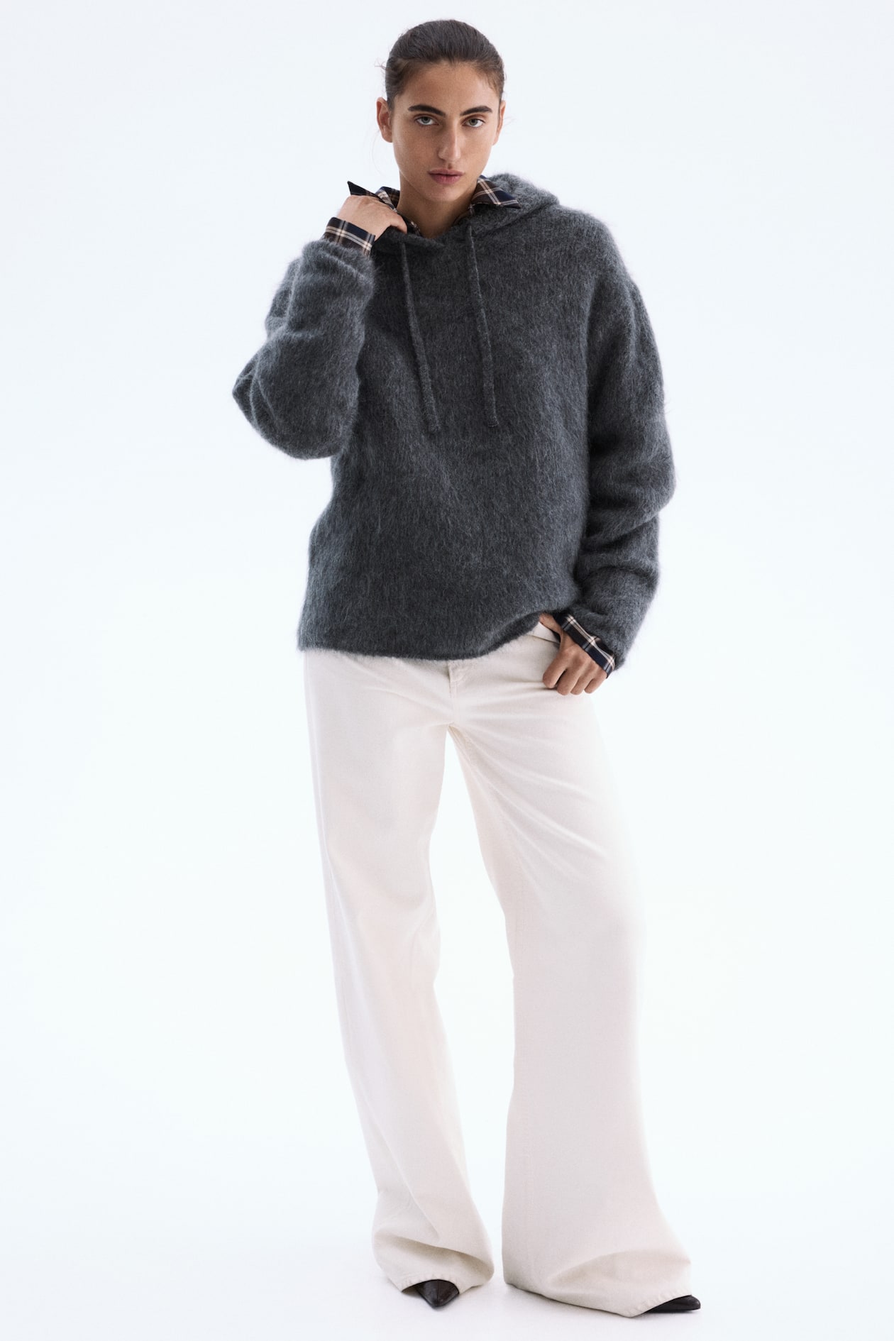 Mohair-Blend Hoodie - image 3